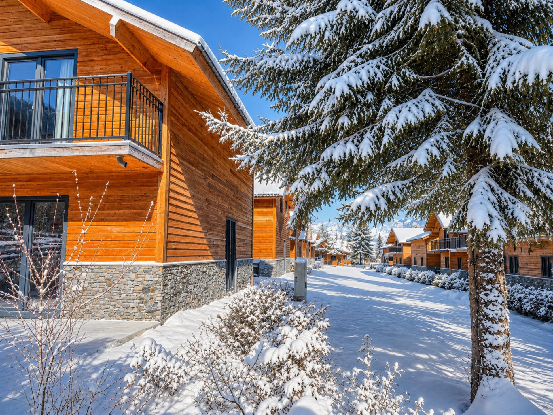 Chalet aan de Afritzer See met privé sauna en uitzicht op de Alpen - foto 42