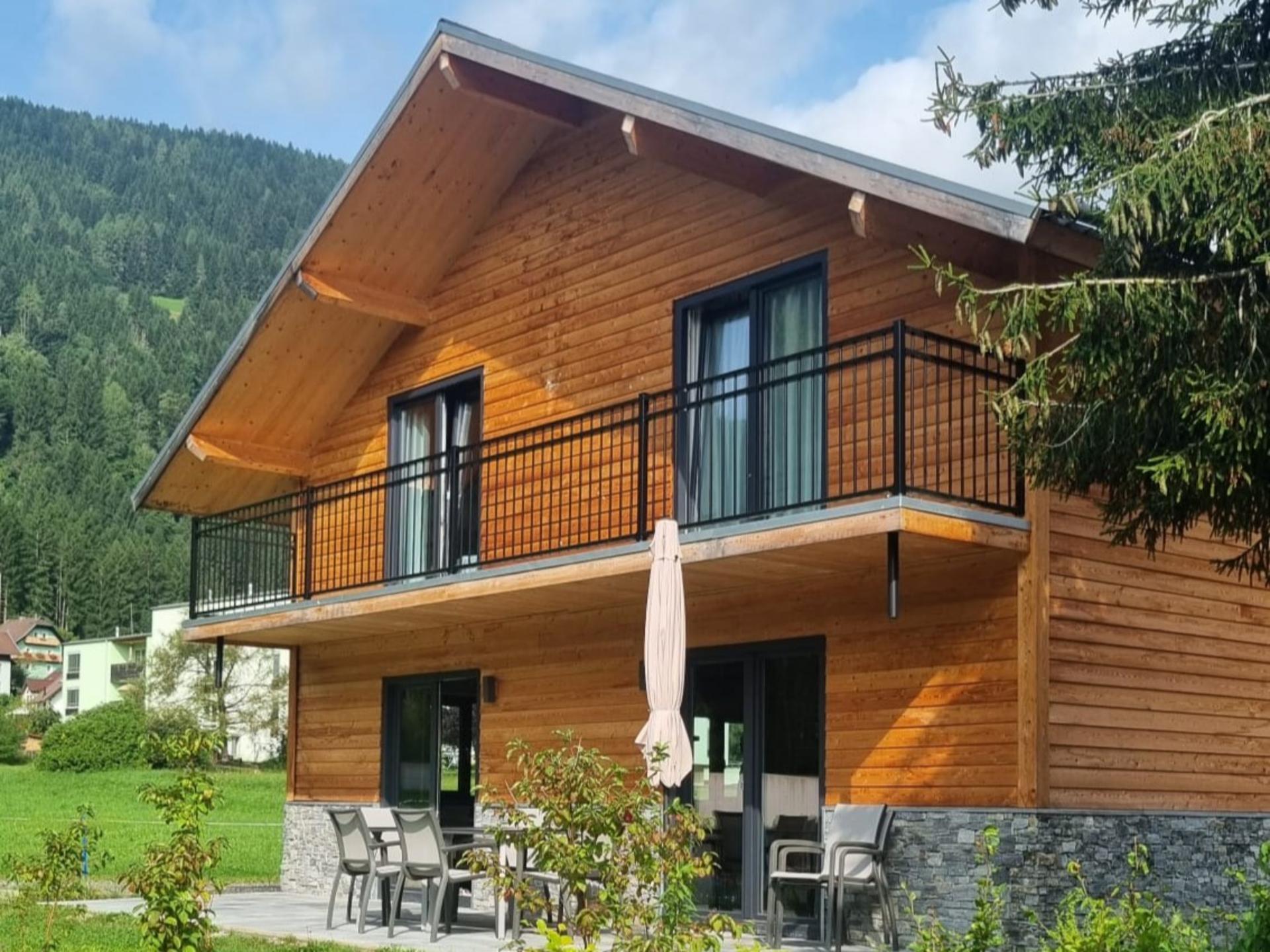 Chalet aan de Afritzer See met privé sauna en uitzicht op de Alpen - foto 29