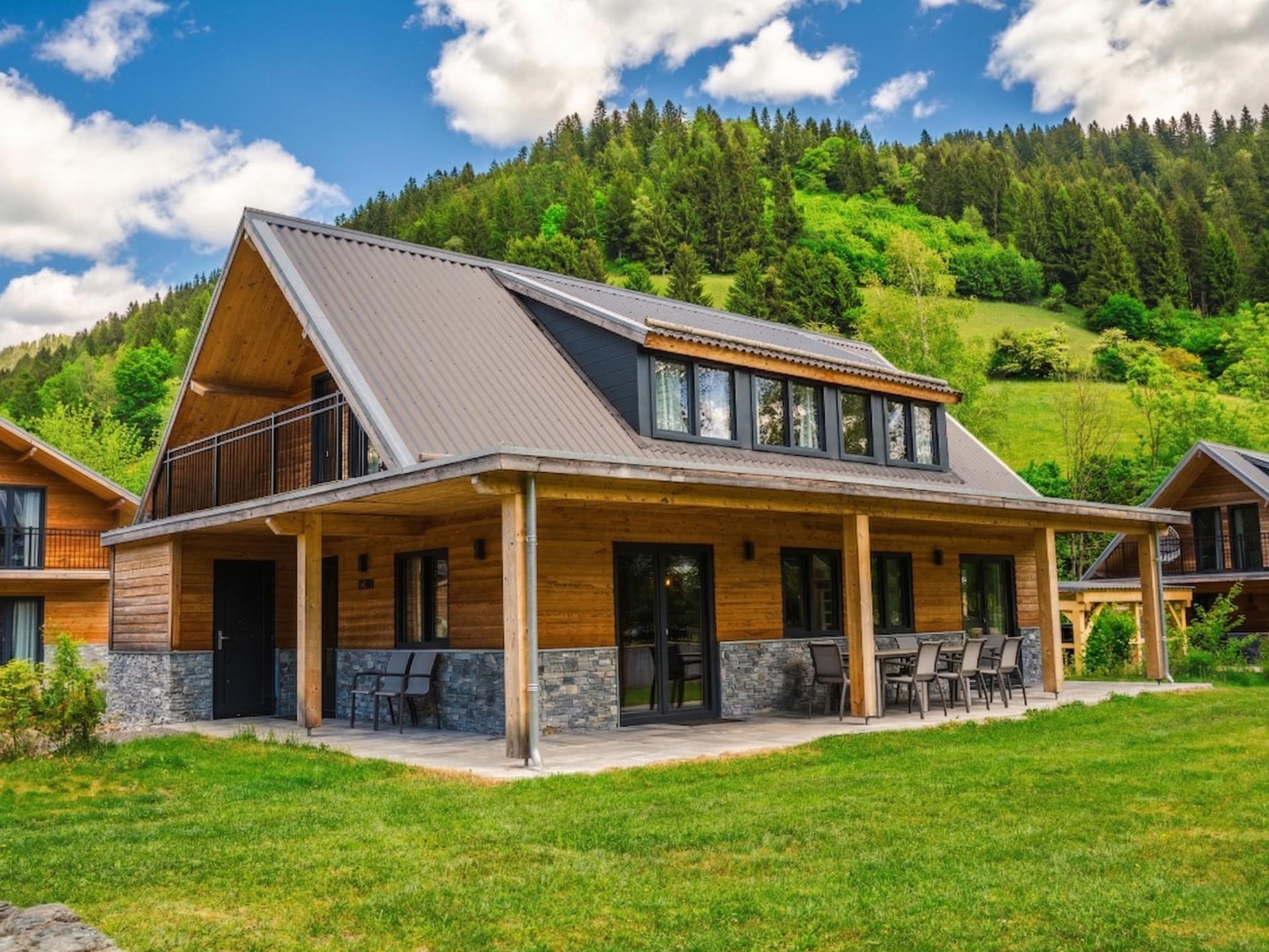 Luxe chalet aan Afritzer See in Kärnten voor 10 personen - foto 1