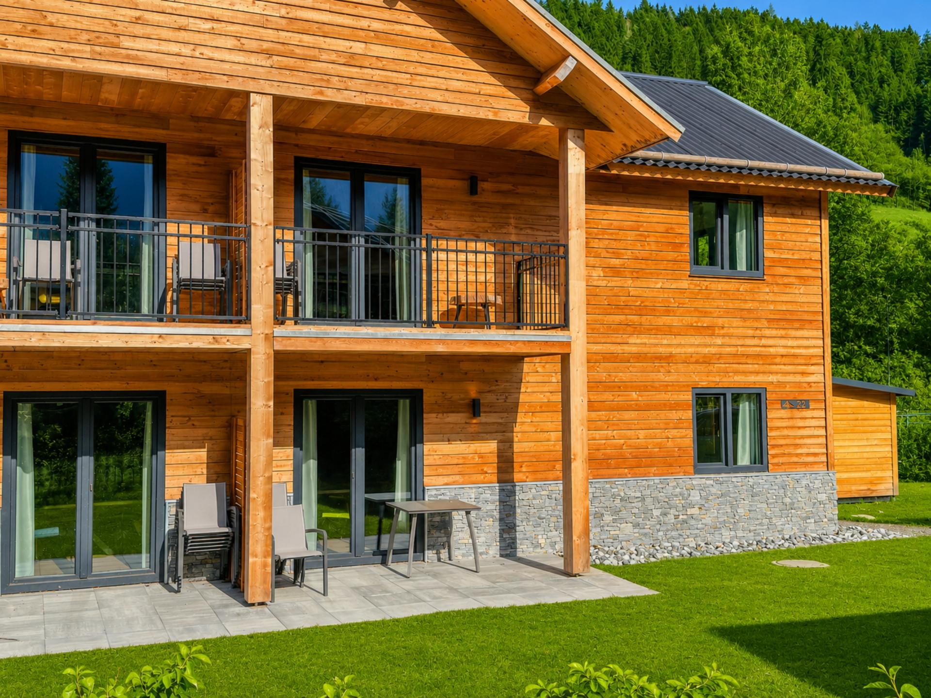 Luxe appartement 6p aan de Afritzer See met Alpenpanorama - foto 23