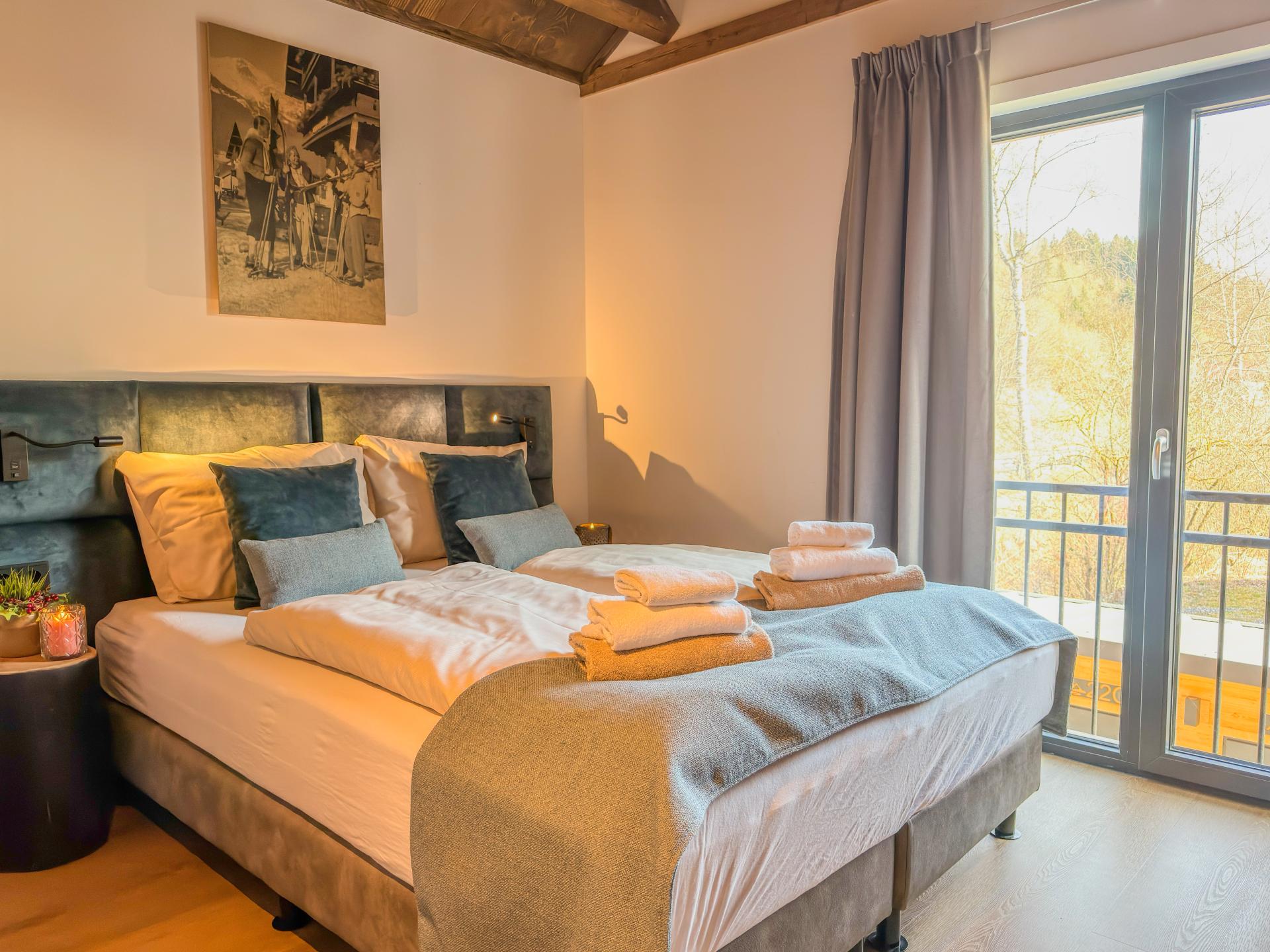 Luxe appartement 6p aan de Afritzer See met Alpenpanorama - foto 9