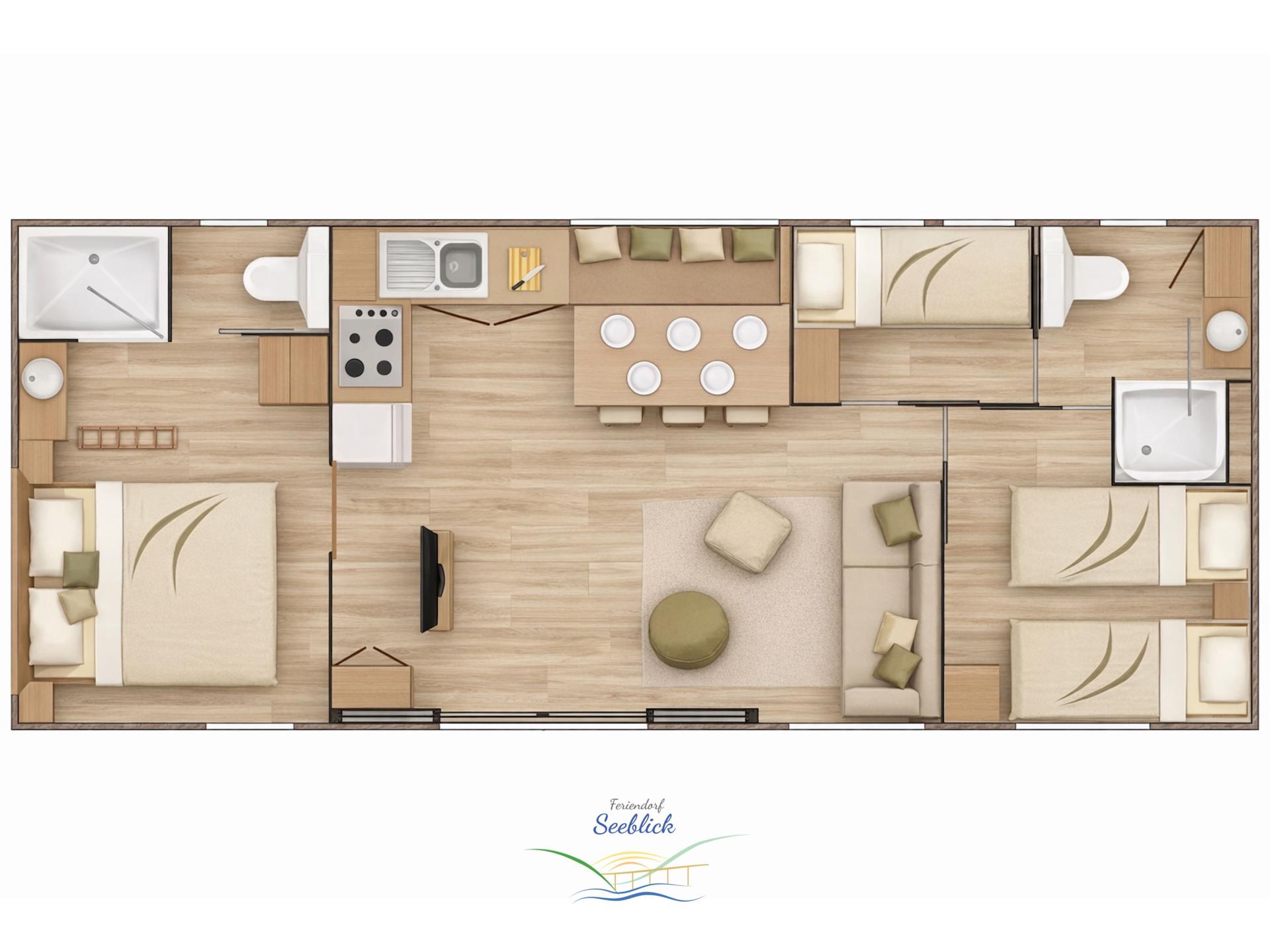 Chalet met sauna, hottub en uitzicht op het meer in het Beierse Woud - foto 29