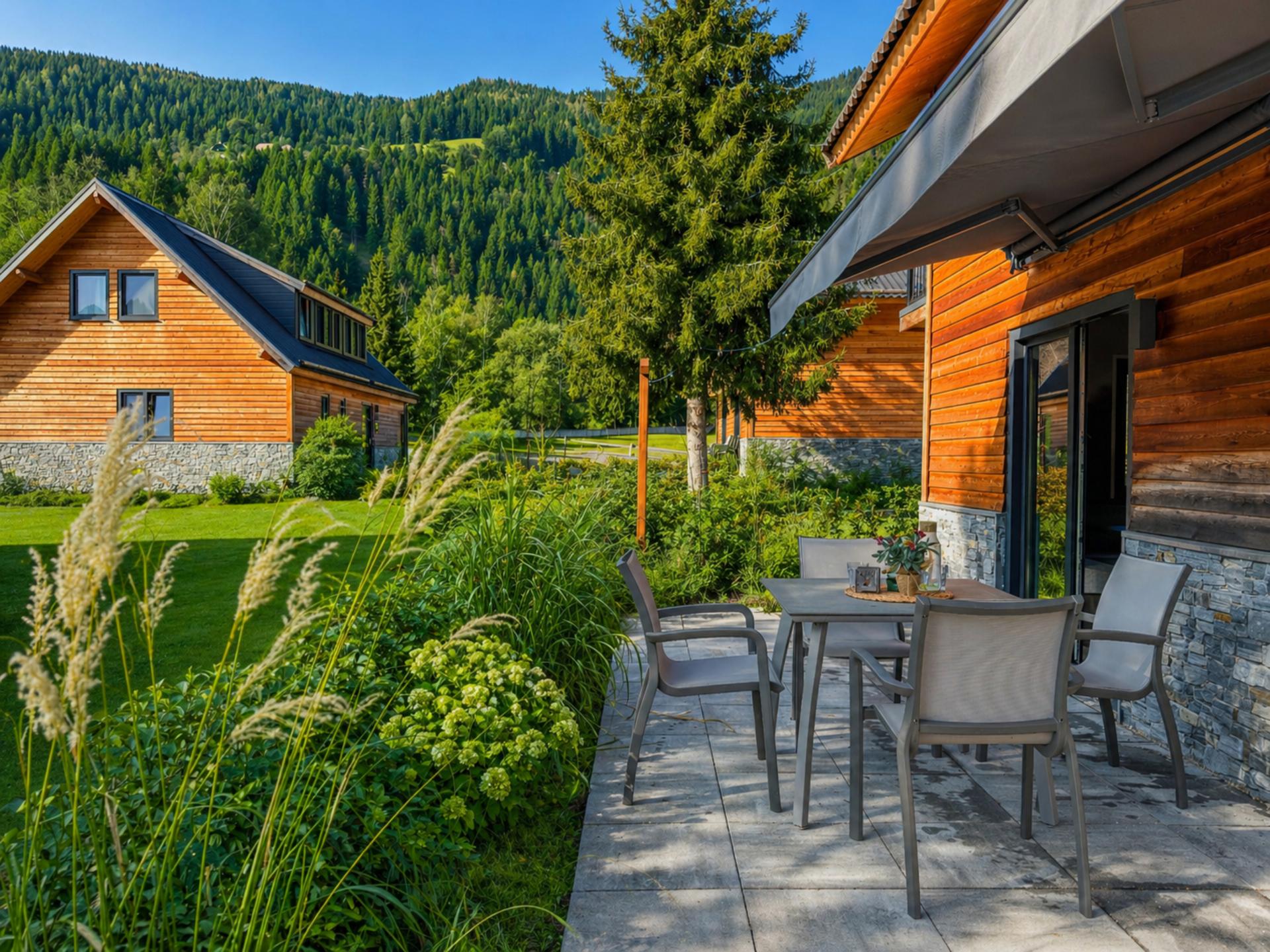 Chalet met sauna en panoramisch uitzicht op de Afritzer See - foto 2