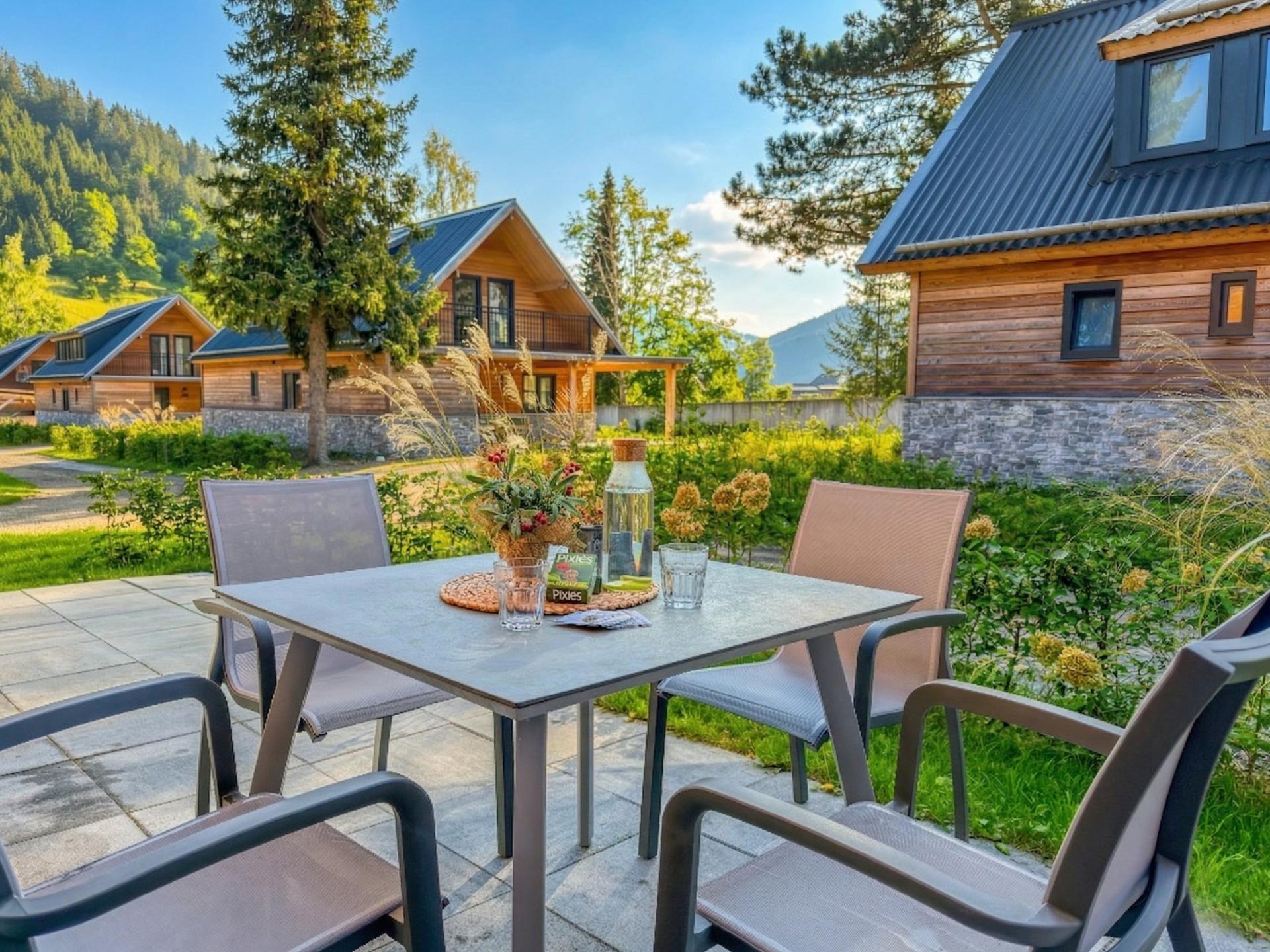 Chalet met sauna en panoramisch uitzicht op de Afritzer See - foto 15
