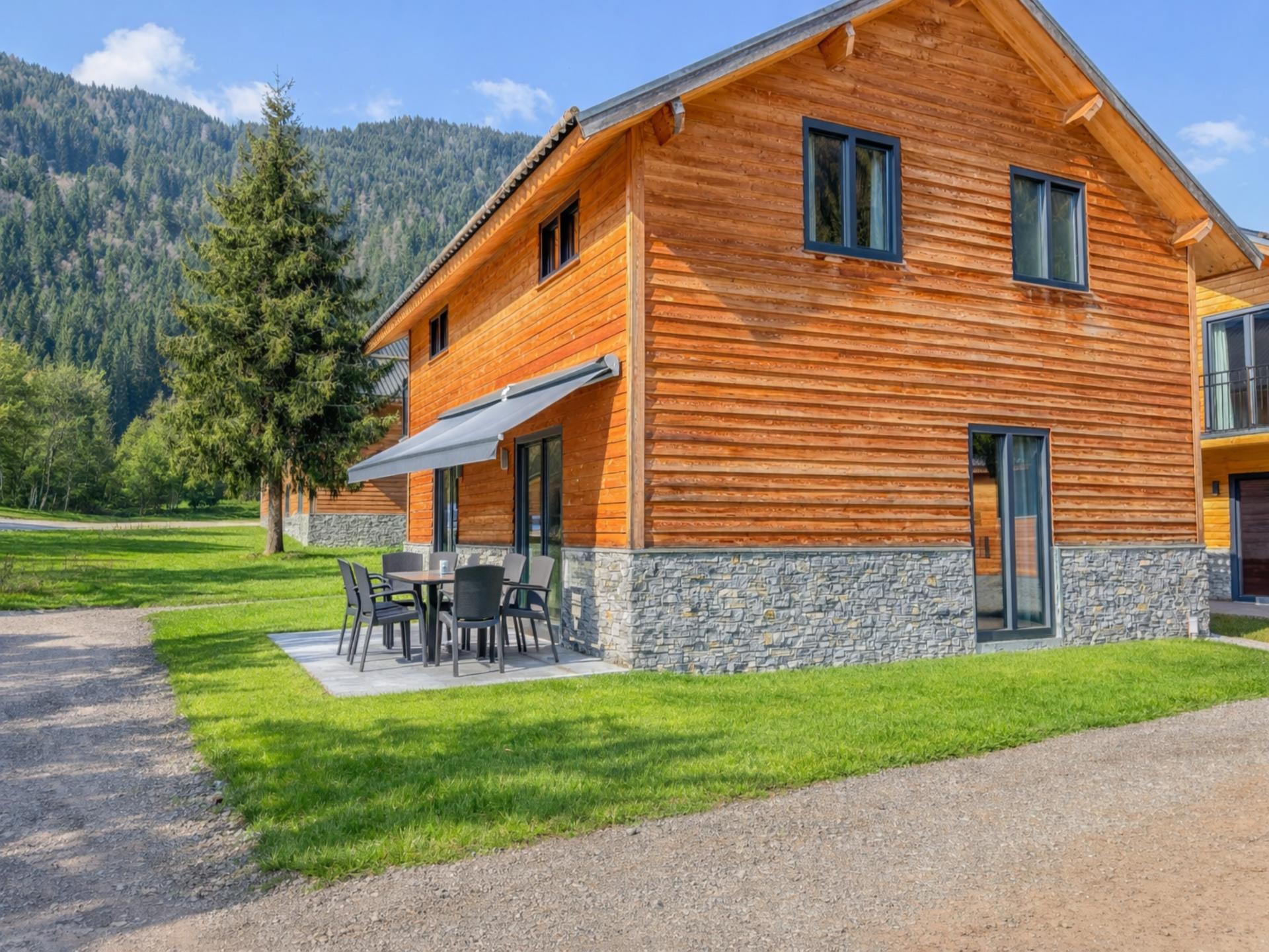 Chalet met sauna en panoramisch uitzicht op de Afritzer See - foto 1