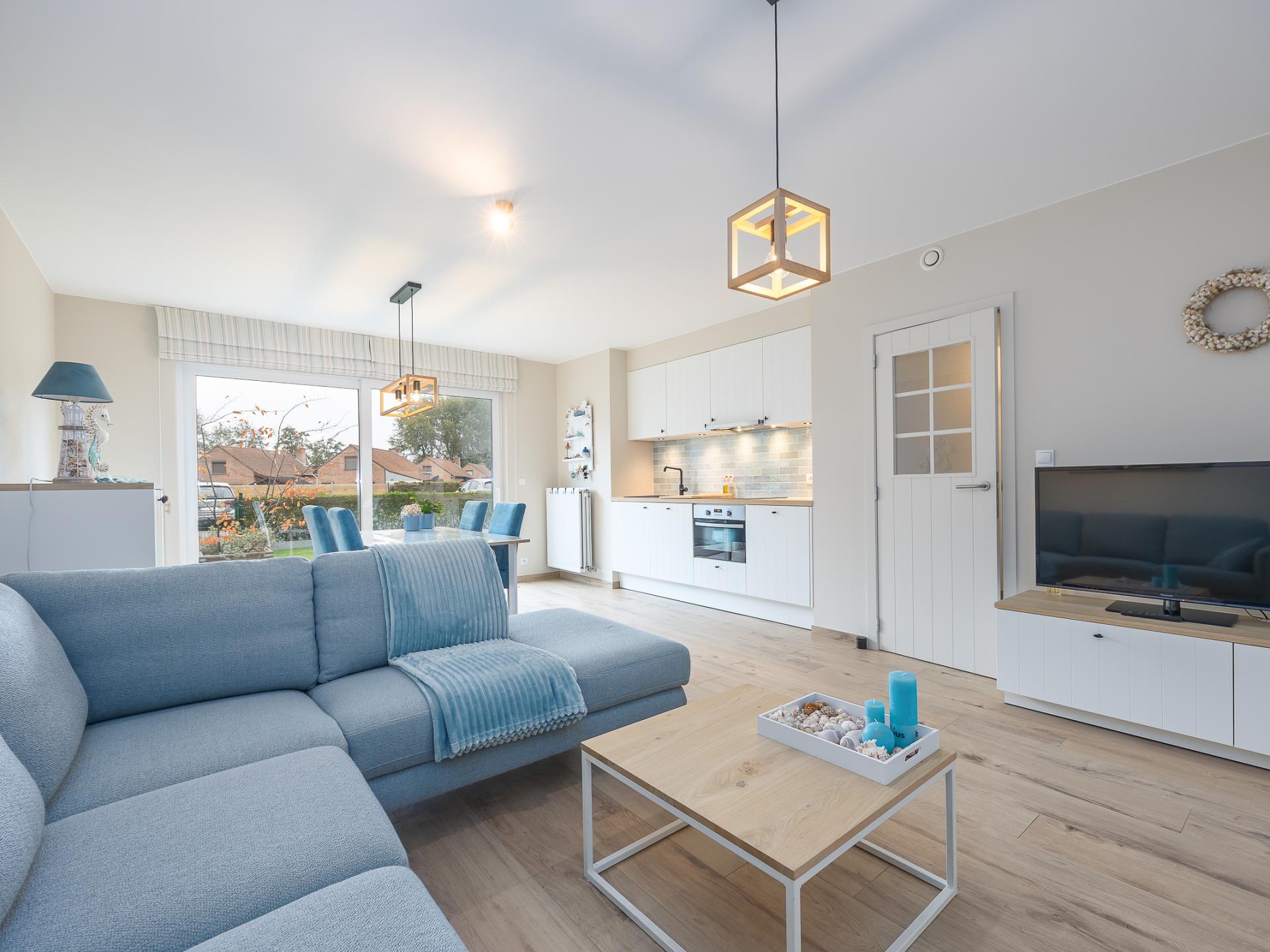 4-persoons appartement met tuin in hartje Westende - foto 1
