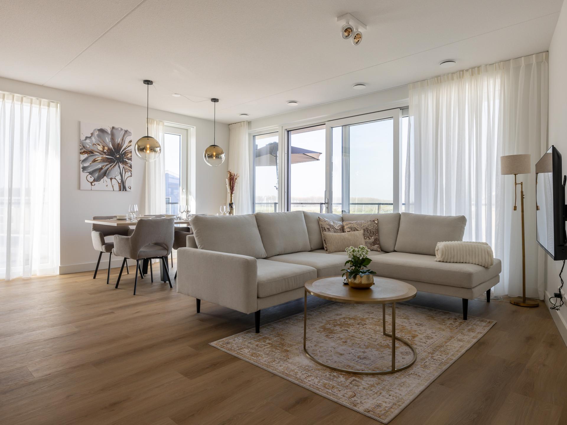 Luxe havenappartement in Kortgene met panoramisch uitzicht over het Veerse Meer - foto 3