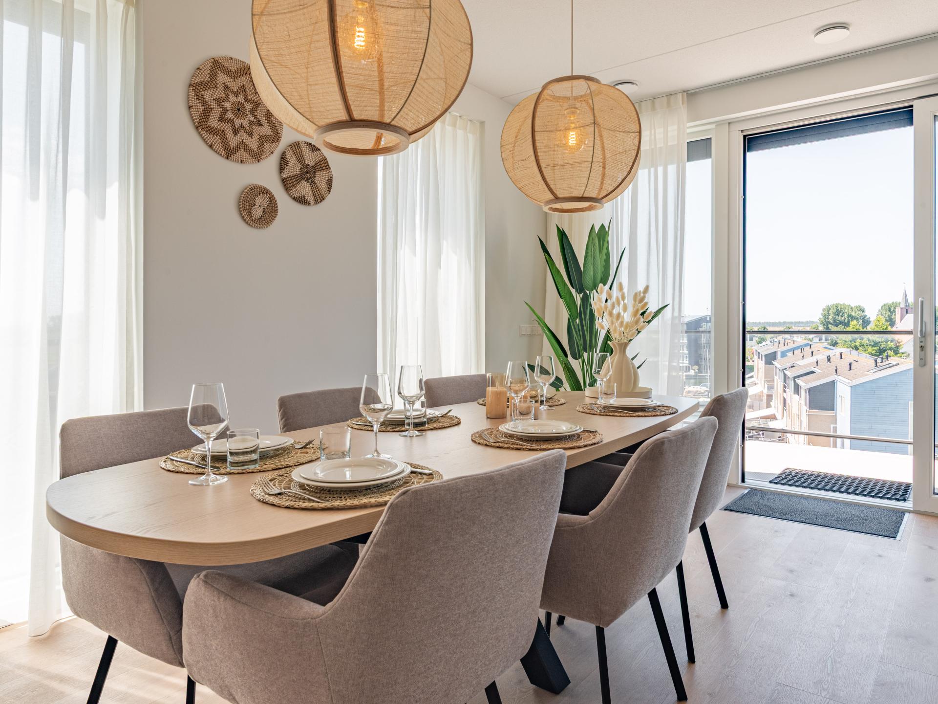 Luxe penthouse met panoramisch uitzicht op de haven van Kortgene - foto 13