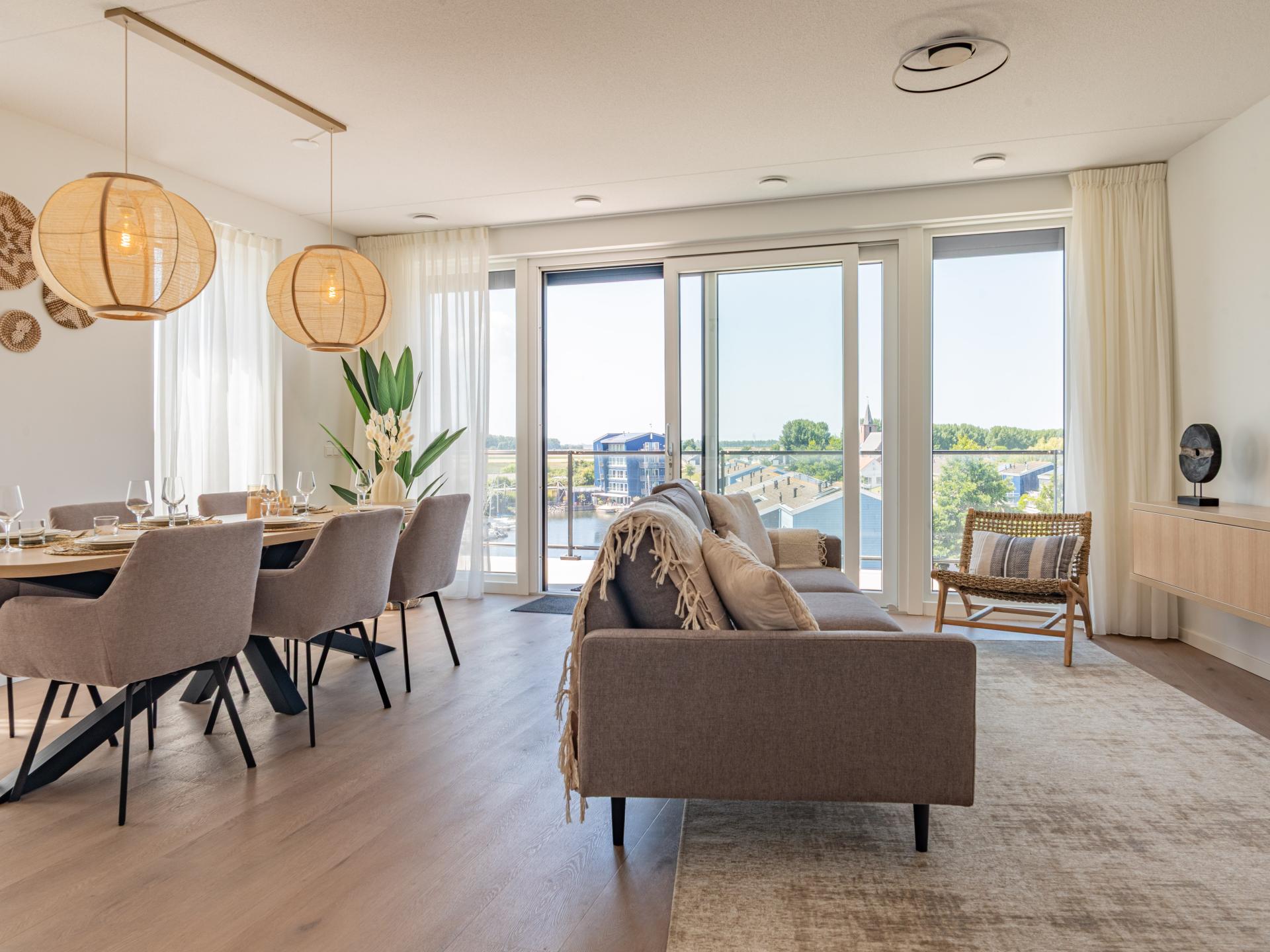 Luxe penthouse met panoramisch uitzicht op de haven van Kortgene - foto 12