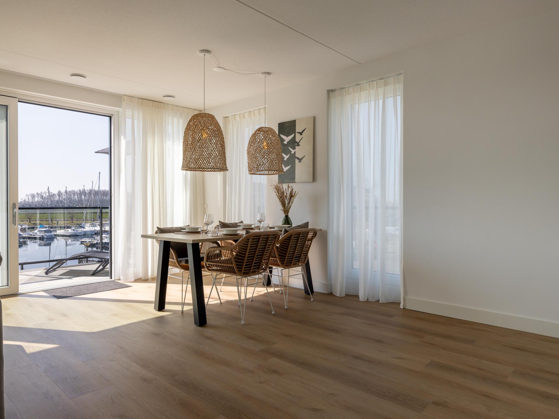 Havenappartement Kortgene met Sunshower en panoramisch uitzicht op het Veerse Meer - foto 16