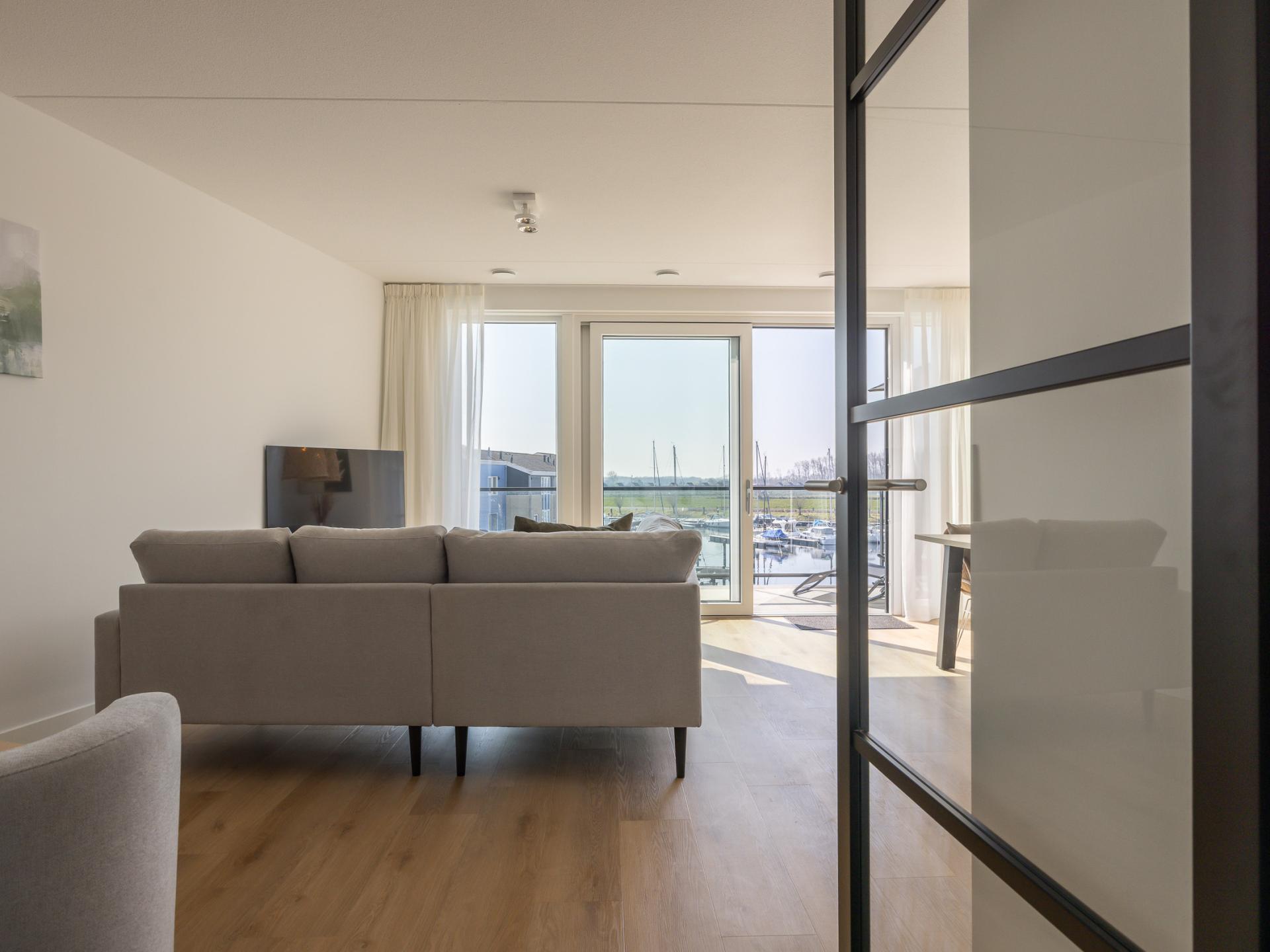 Havenappartement Kortgene met Sunshower en panoramisch uitzicht op het Veerse Meer - foto 15