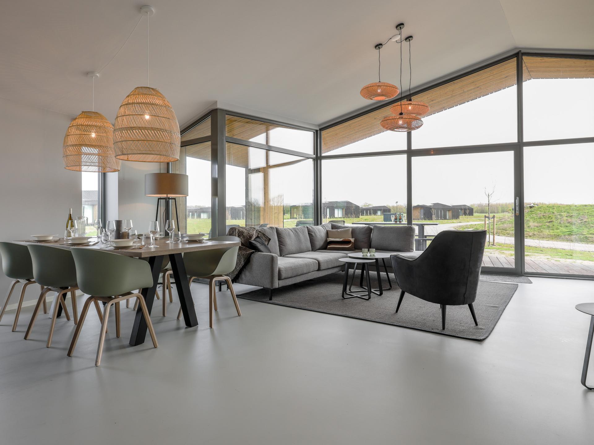 Modern vakantiehuis met polderuitzicht nabij Oosterschelde en stranden - foto 17