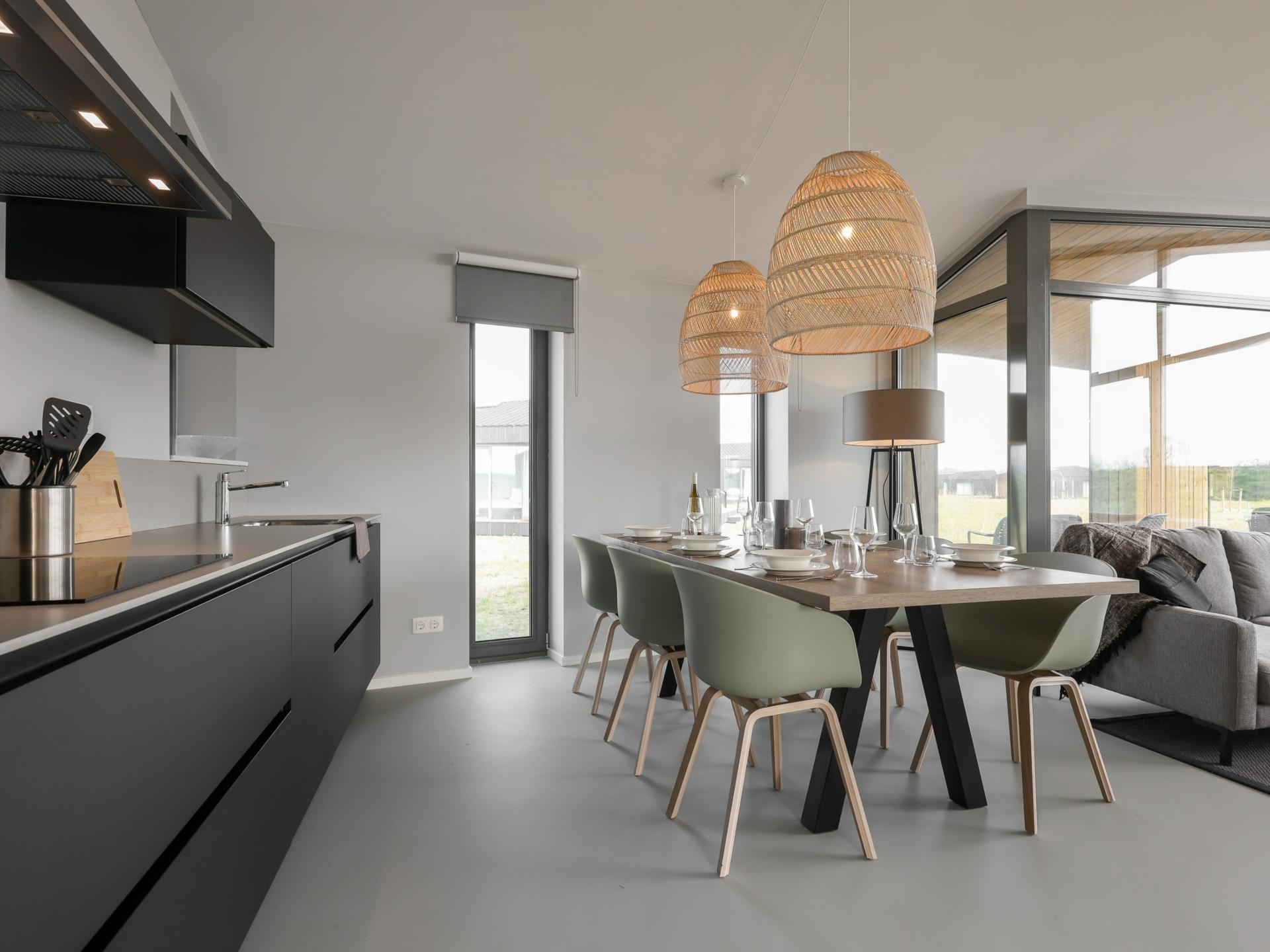 Modern vakantiehuis met polderuitzicht nabij Oosterschelde en stranden - foto 9