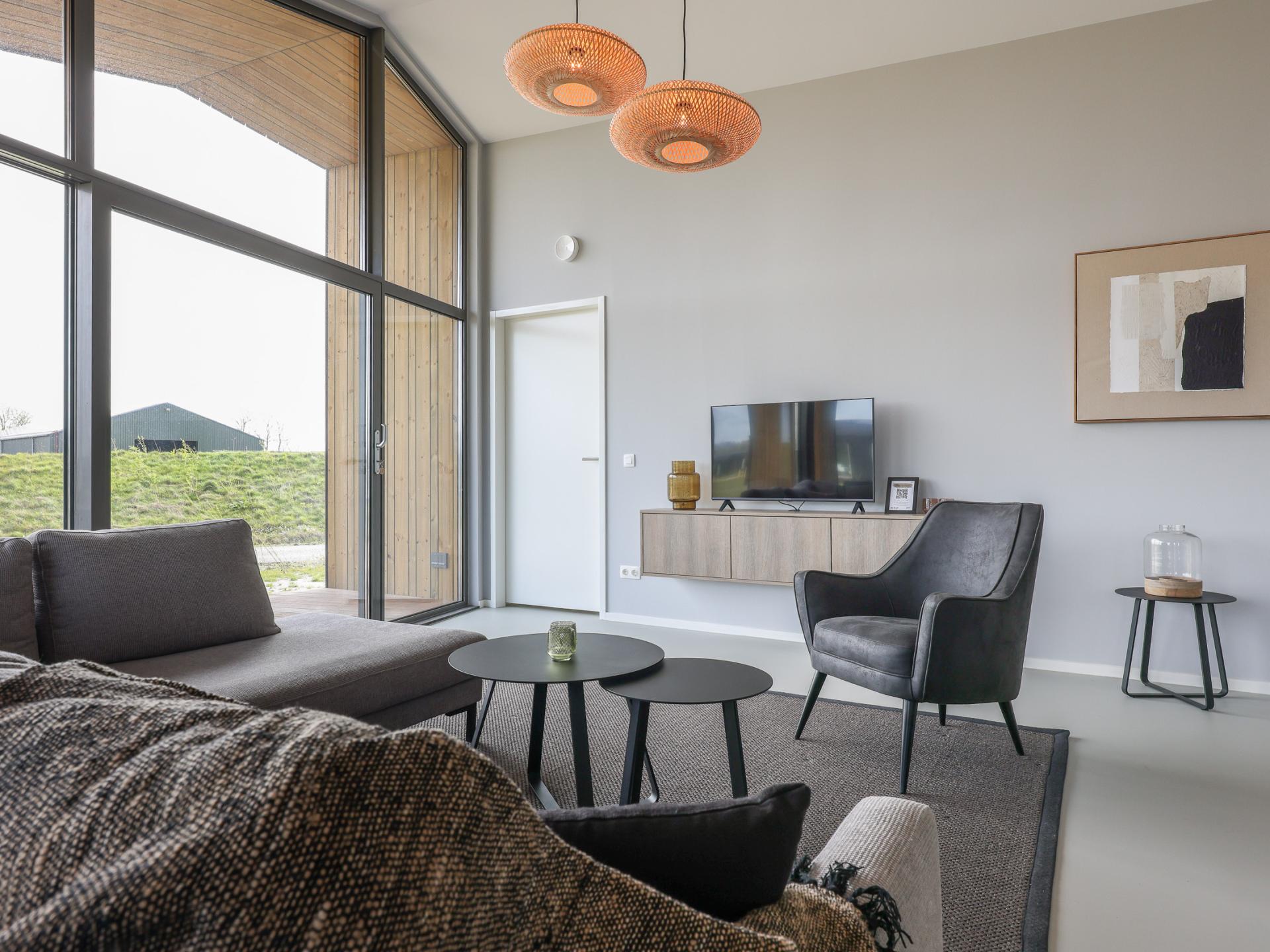 Modern vakantiehuis met polderuitzicht nabij Oosterschelde en stranden - foto 15
