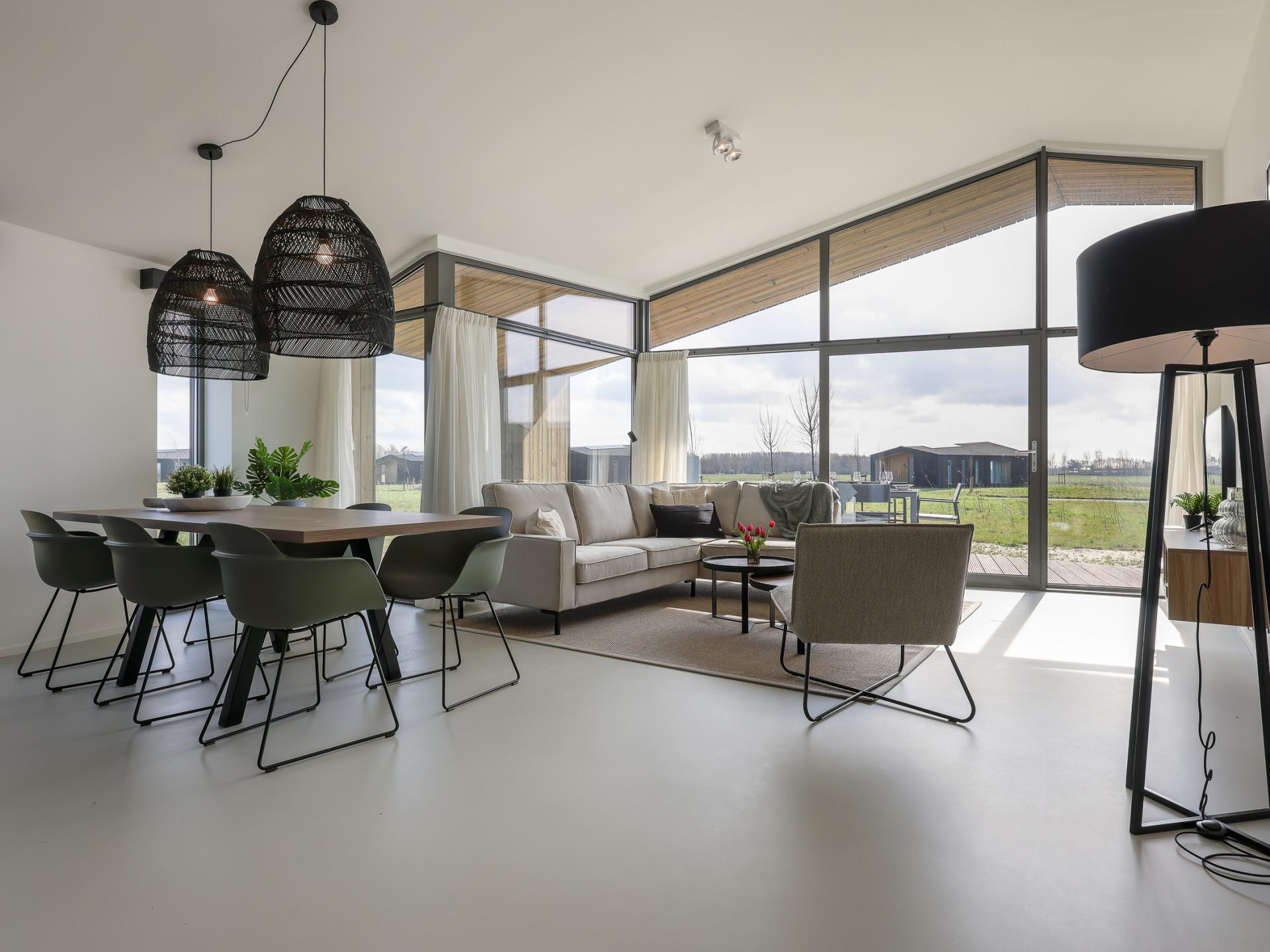 Modern vakantiehuis met wijds uitzicht over Zeeuwse polders, nabij strand - foto 17