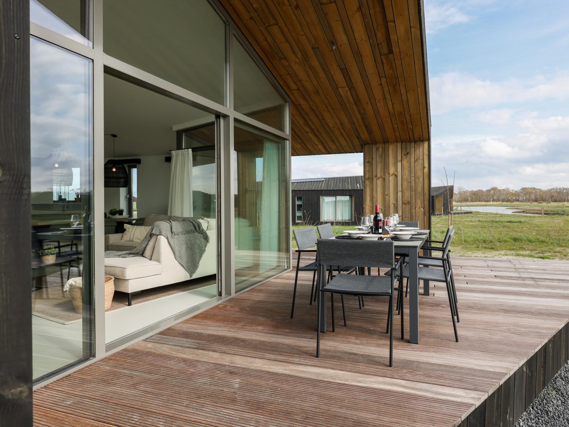 Modern vakantiehuis met wijds uitzicht over Zeeuwse polders, nabij strand - foto 45