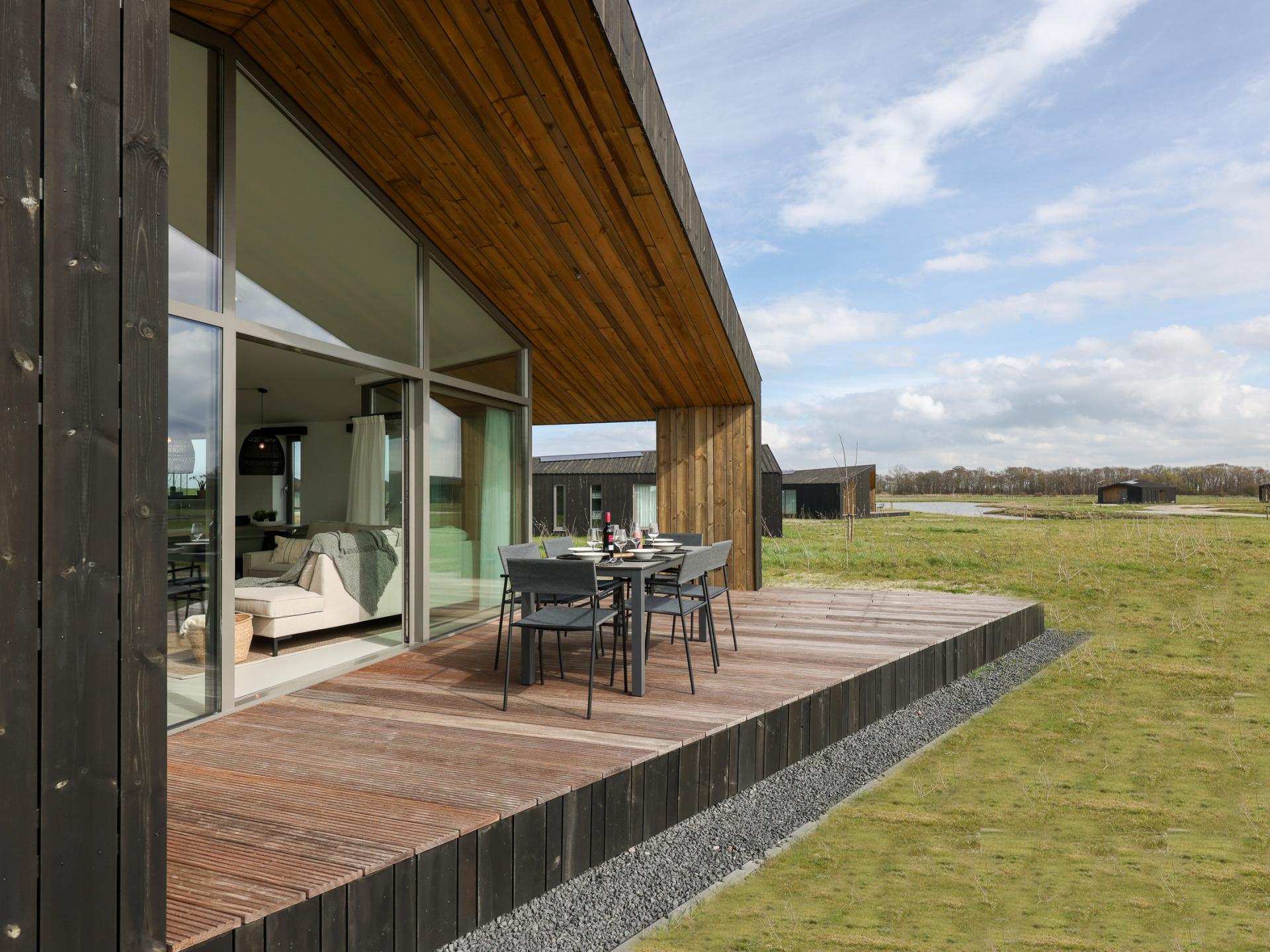 Modern vakantiehuis met wijds uitzicht over Zeeuwse polders, nabij strand - foto 42