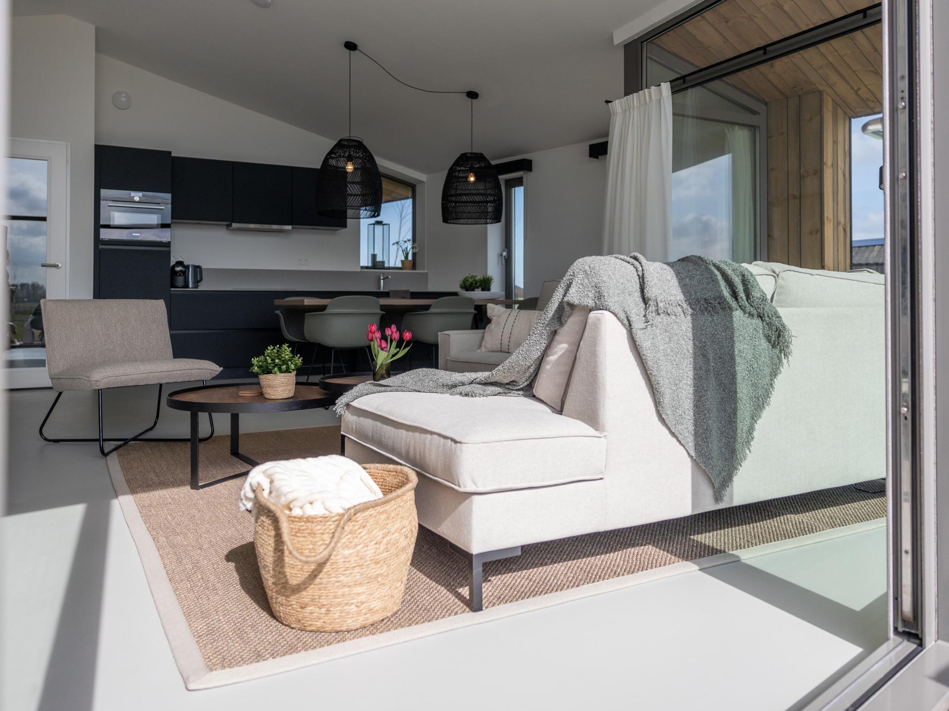 Modern vakantiehuis met wijds uitzicht over Zeeuwse polders, nabij strand - foto 54
