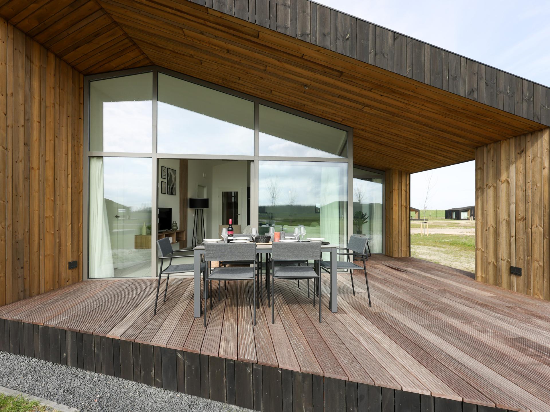 Modern vakantiehuis met wijds uitzicht over Zeeuwse polders, nabij strand - foto 43