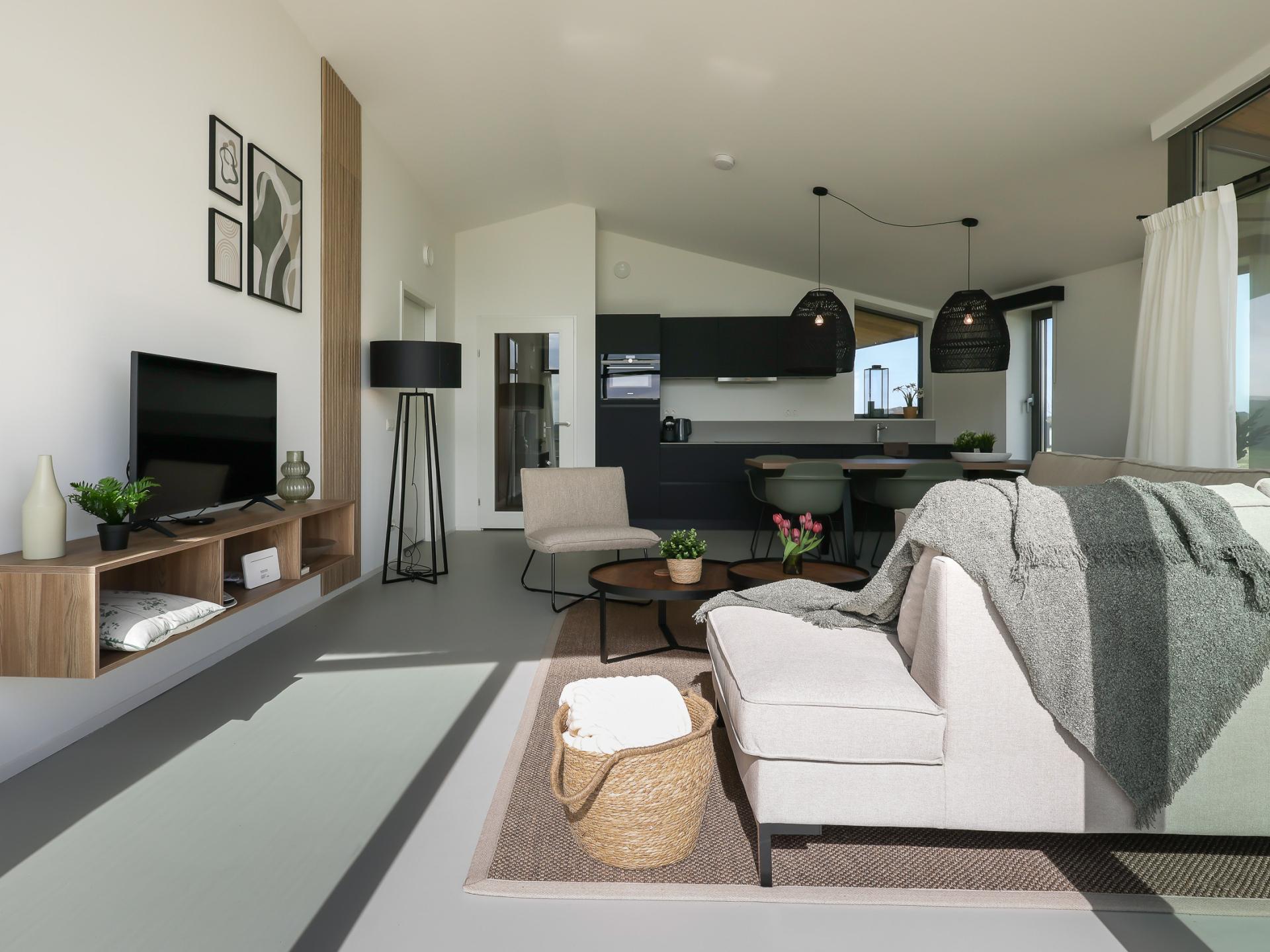 Modern vakantiehuis met wijds uitzicht over Zeeuwse polders, nabij strand - foto 64