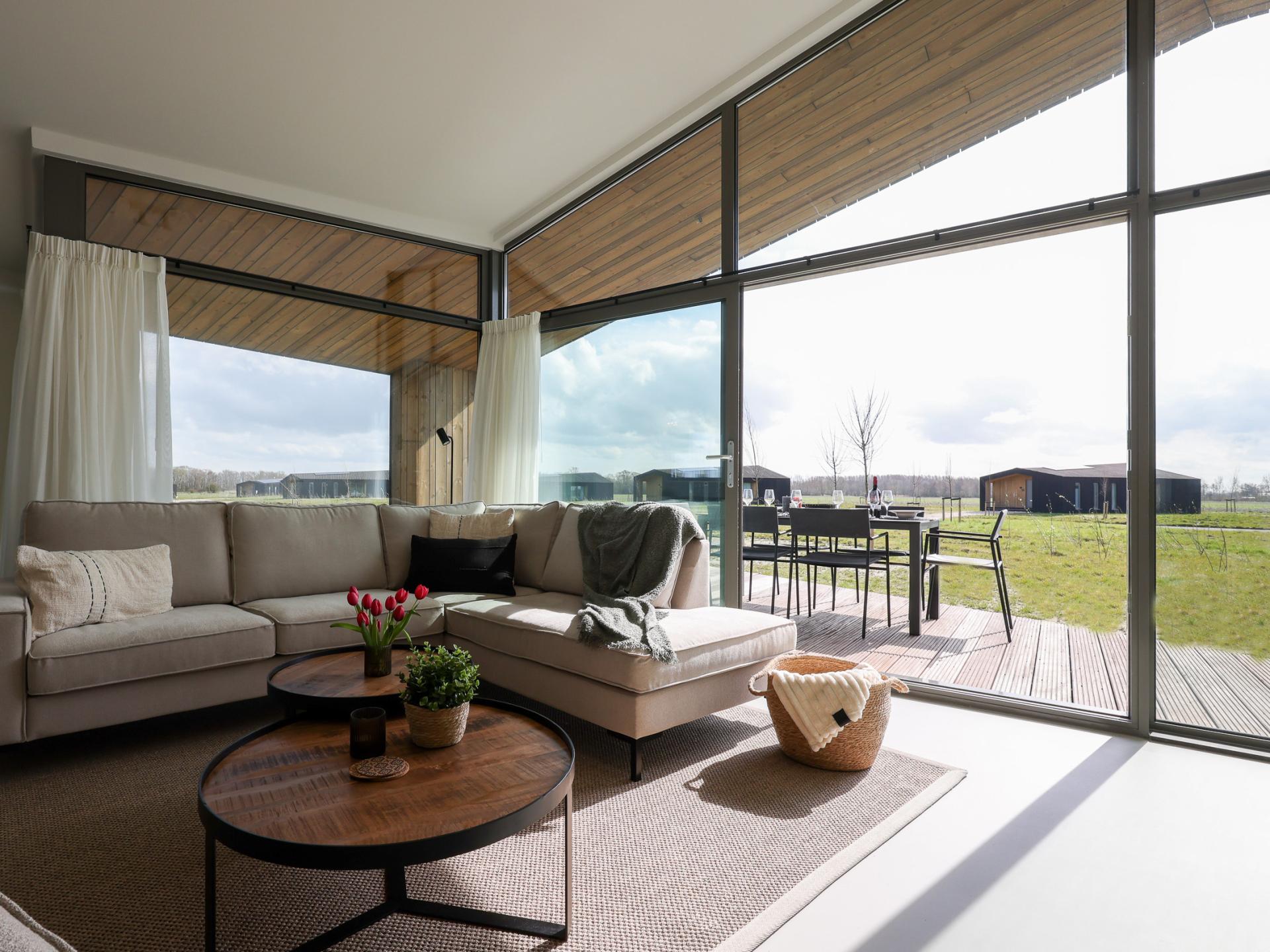Modern vakantiehuis met wijds uitzicht over Zeeuwse polders, nabij strand - foto 8