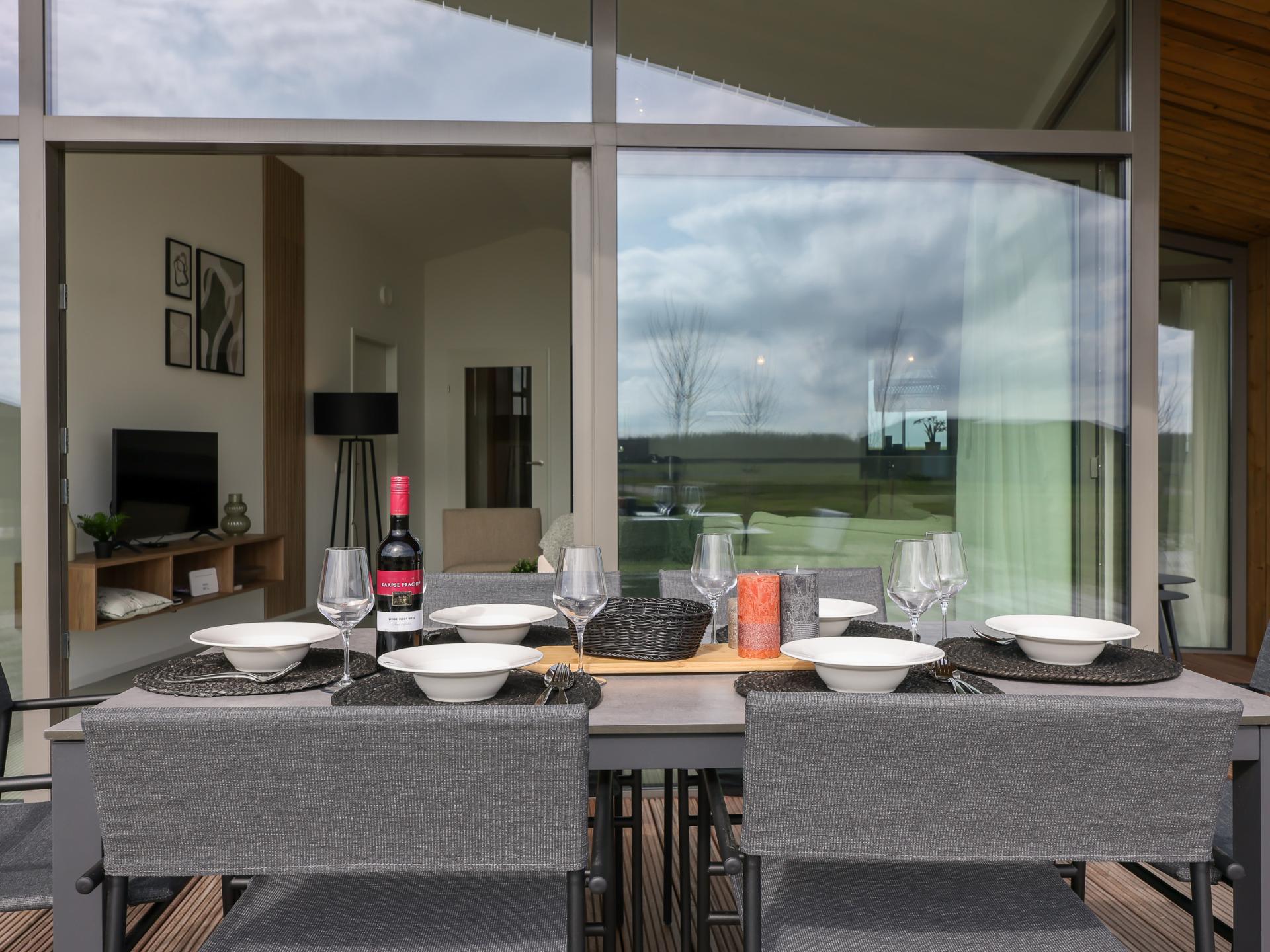 Modern vakantiehuis met wijds uitzicht over Zeeuwse polders, nabij strand - foto 40