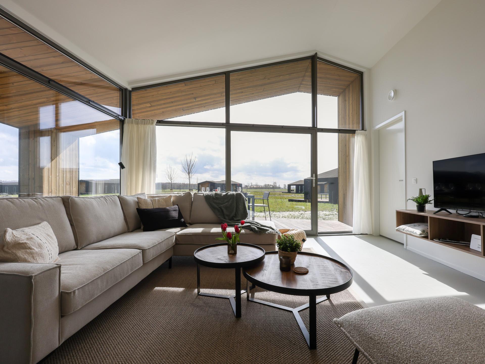 Modern vakantiehuis met wijds uitzicht over Zeeuwse polders, nabij strand - foto 7