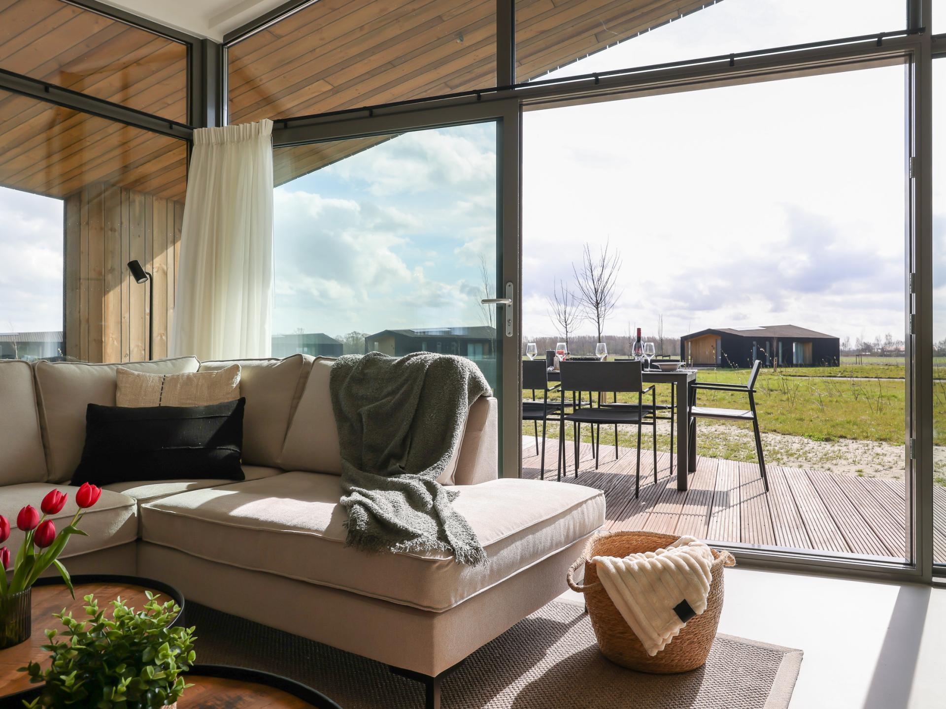 Modern vakantiehuis met wijds uitzicht over Zeeuwse polders, nabij strand - foto 61