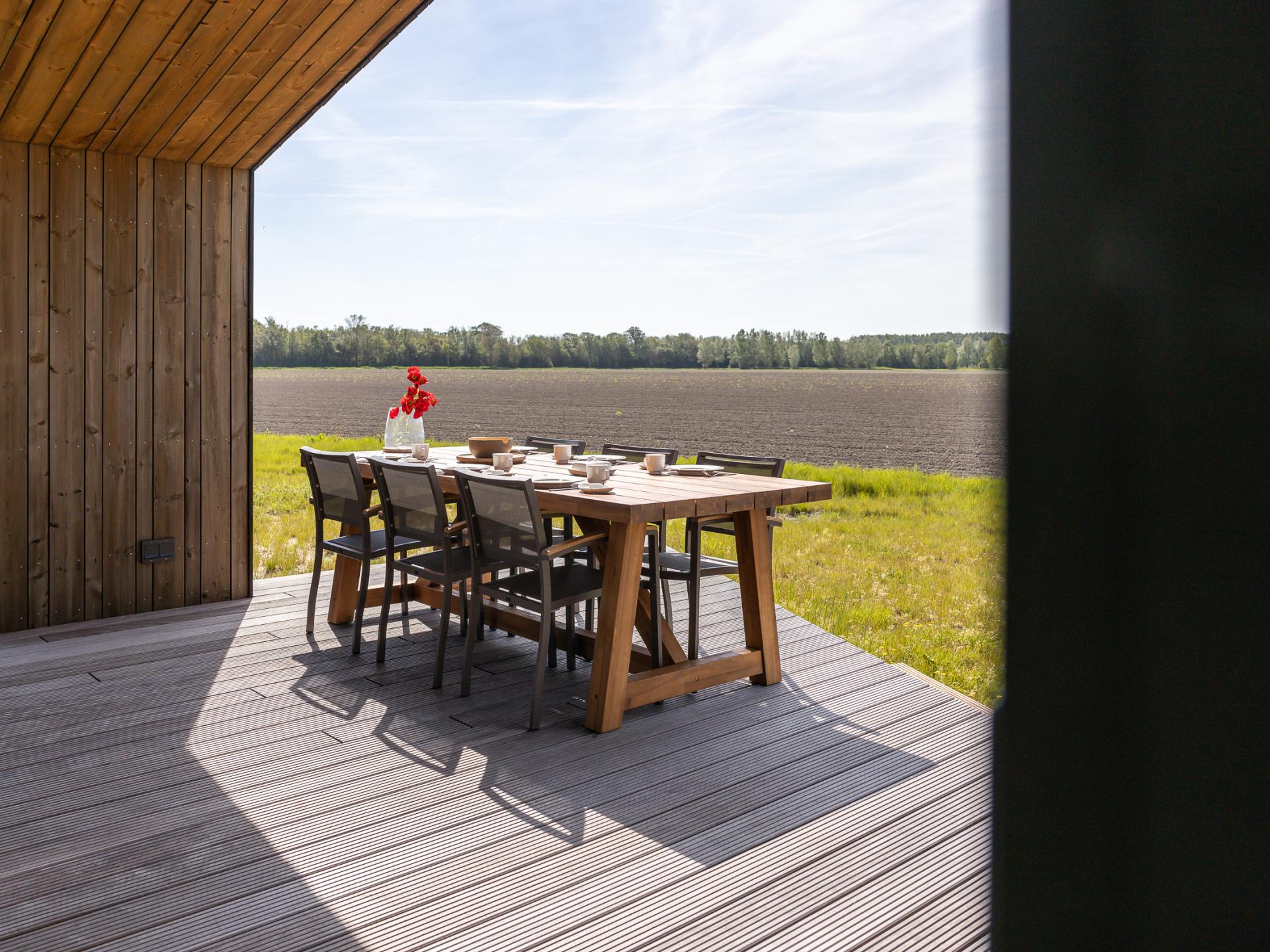 Vrijstaand natuurhuis met weids uitzicht over Zeeuwse landerijen - foto 19