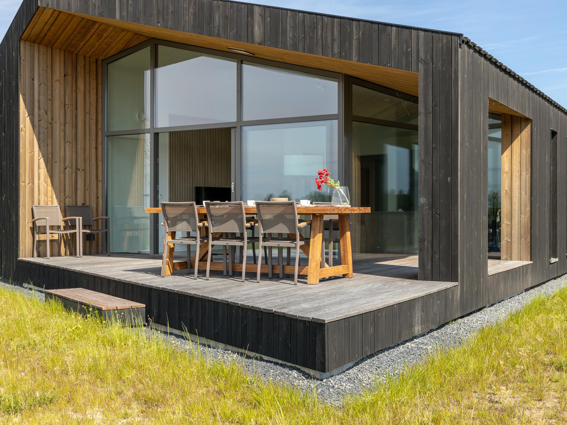 Vrijstaand natuurhuis met weids uitzicht over Zeeuwse landerijen - foto 21
