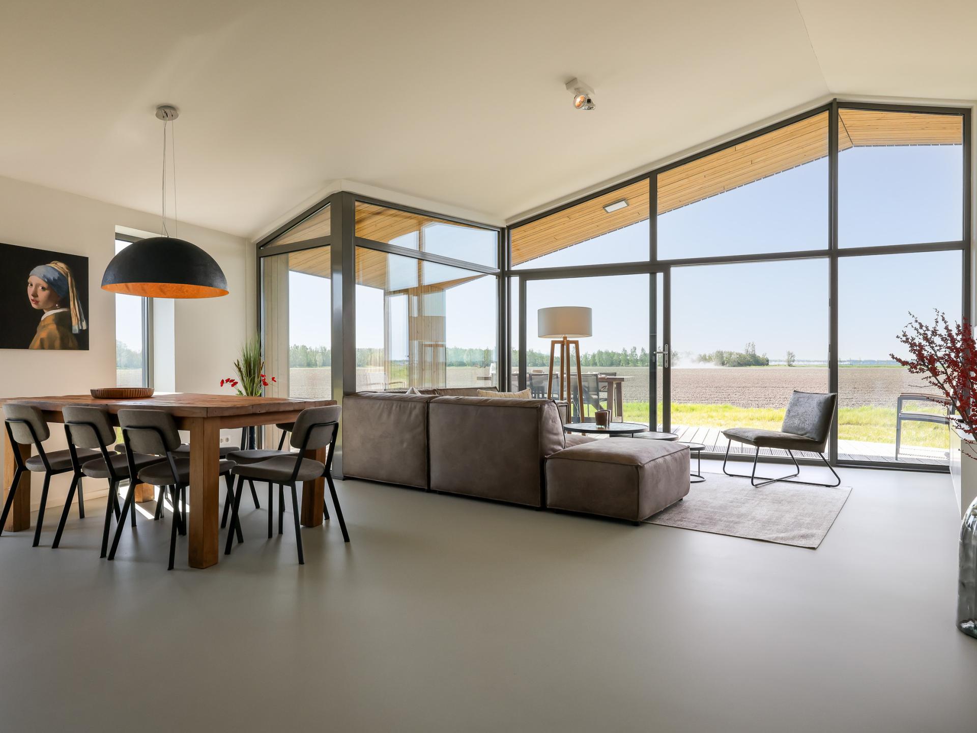 Vrijstaand natuurhuis met weids uitzicht over Zeeuwse landerijen - foto 9