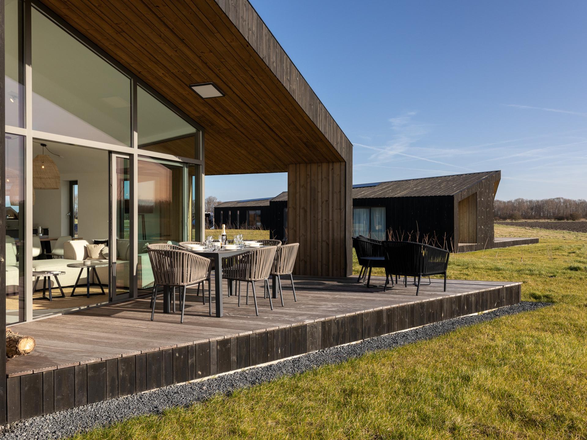 Vrijstaand natuurhuis met airco en uitzicht over het Zeeuwse polderlandschap - foto 2