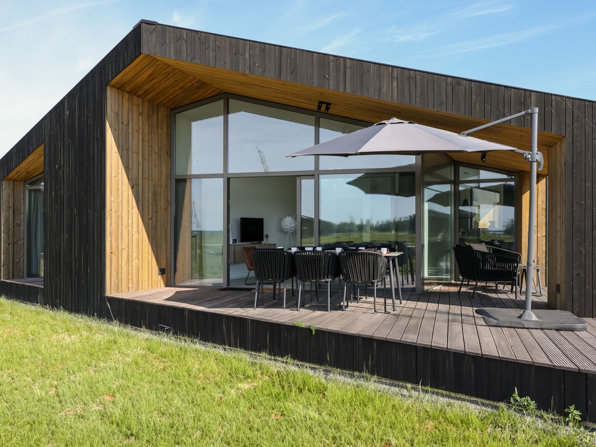 Vrijstaand natuurhuis met airco en uitzicht over het Zeeuwse polderlandschap - foto 37