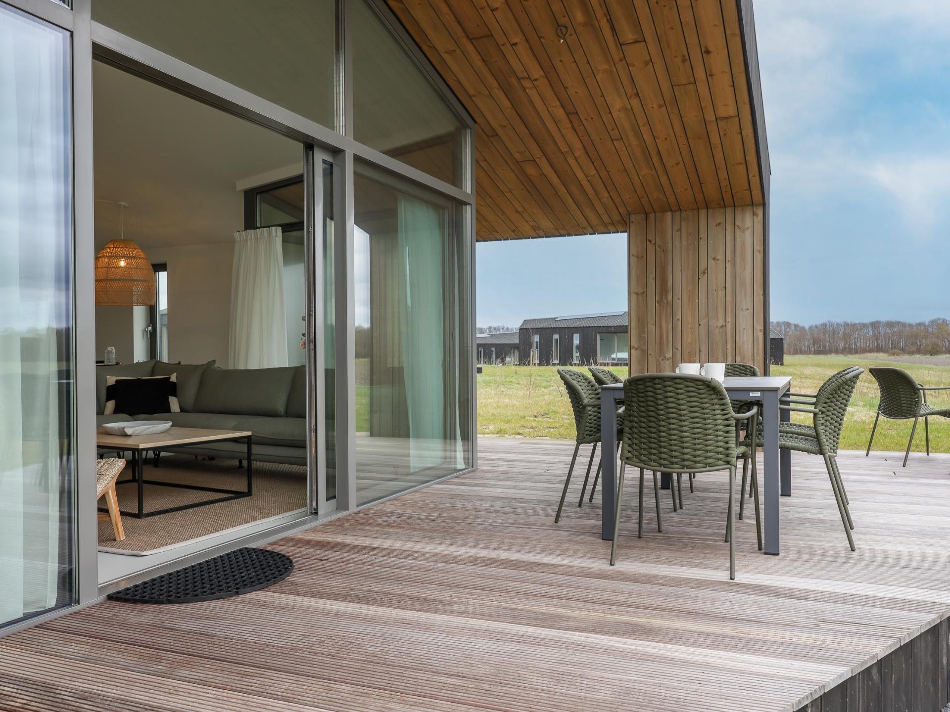 Vrijstaand natuurhuis in Zeeuws polderlandschap met uitzicht over de velden - foto 29