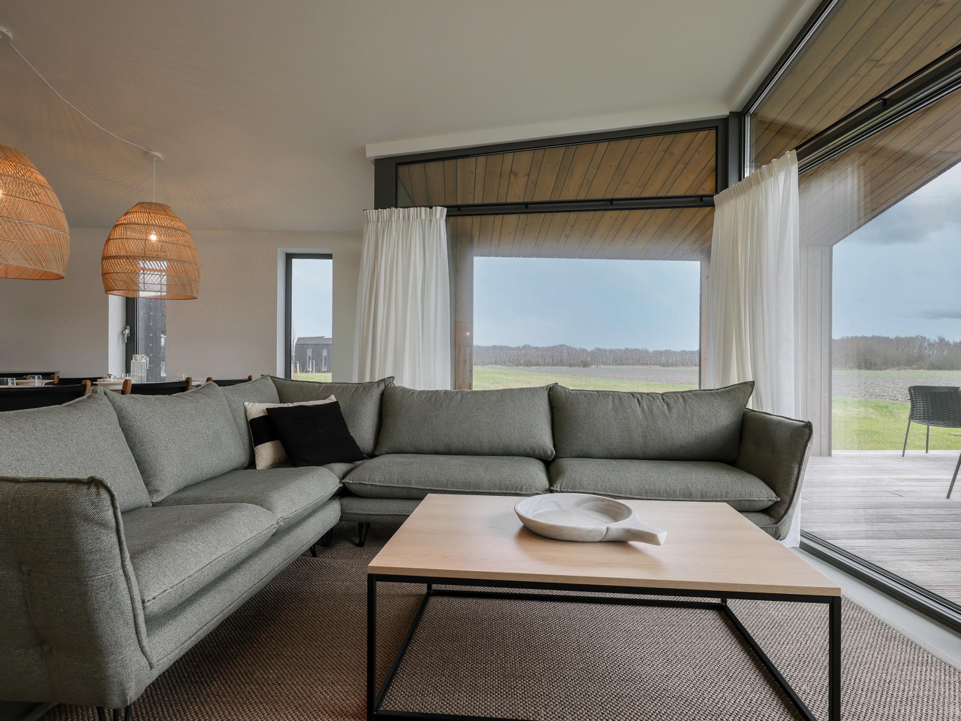 Vrijstaand natuurhuis in Zeeuws polderlandschap met uitzicht over de velden - foto 16