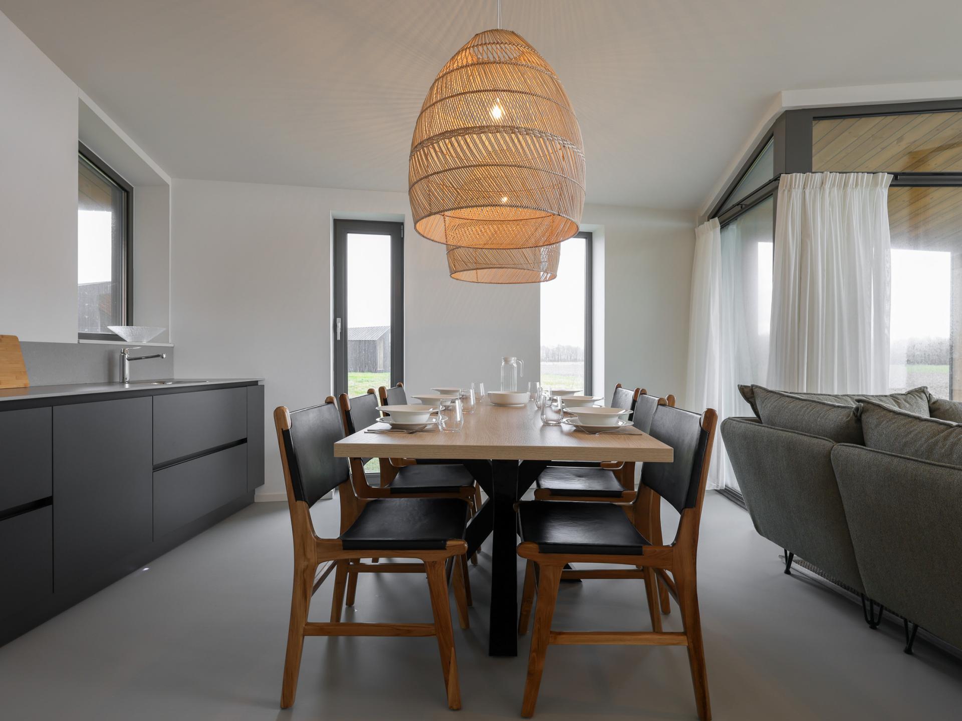 Vrijstaand natuurhuis in Zeeuws polderlandschap met uitzicht over de velden - foto 7