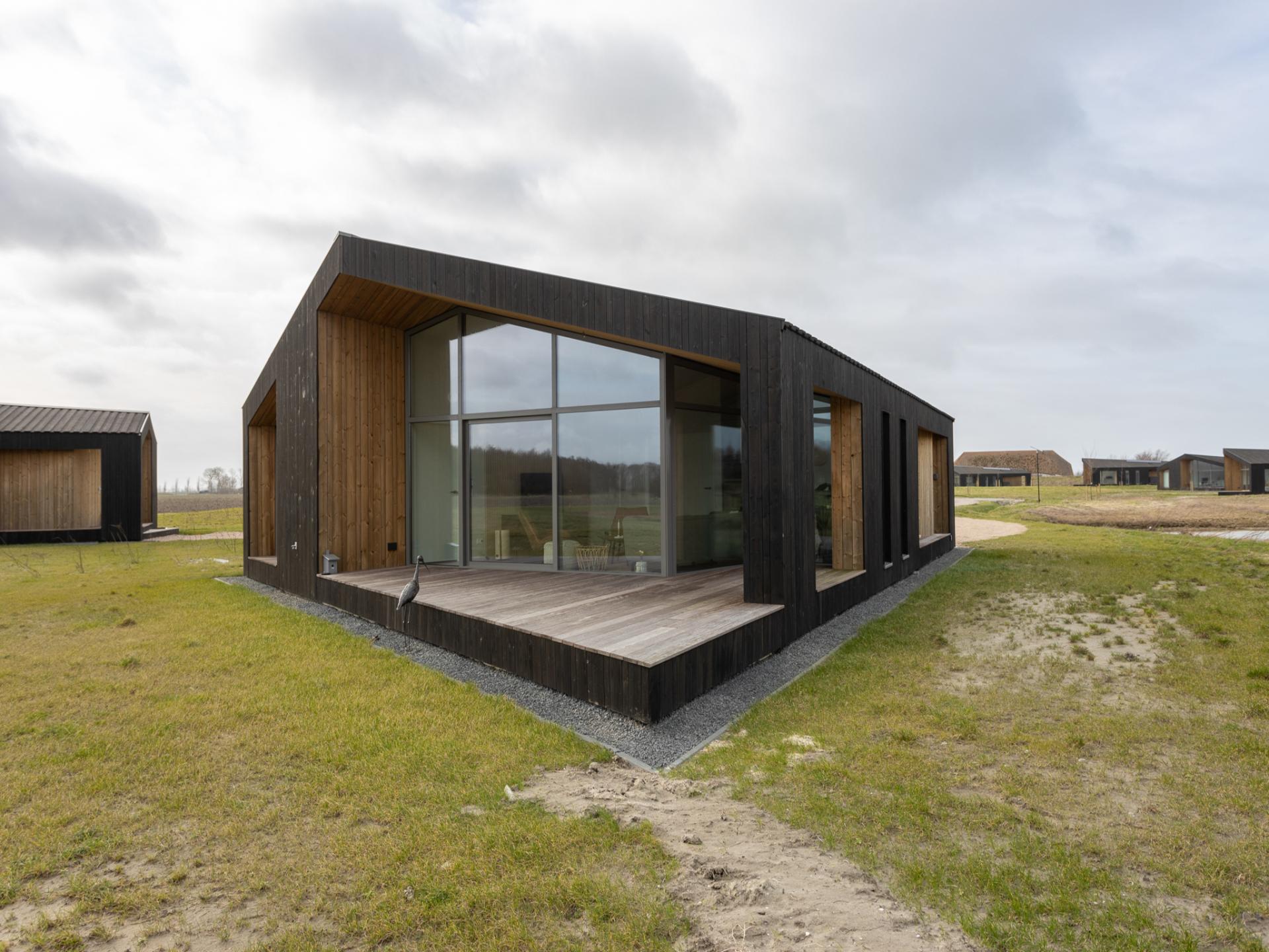 Natuurhuis met meergezicht in polderlandschap van Wissenkerke, Zeeland - foto 1