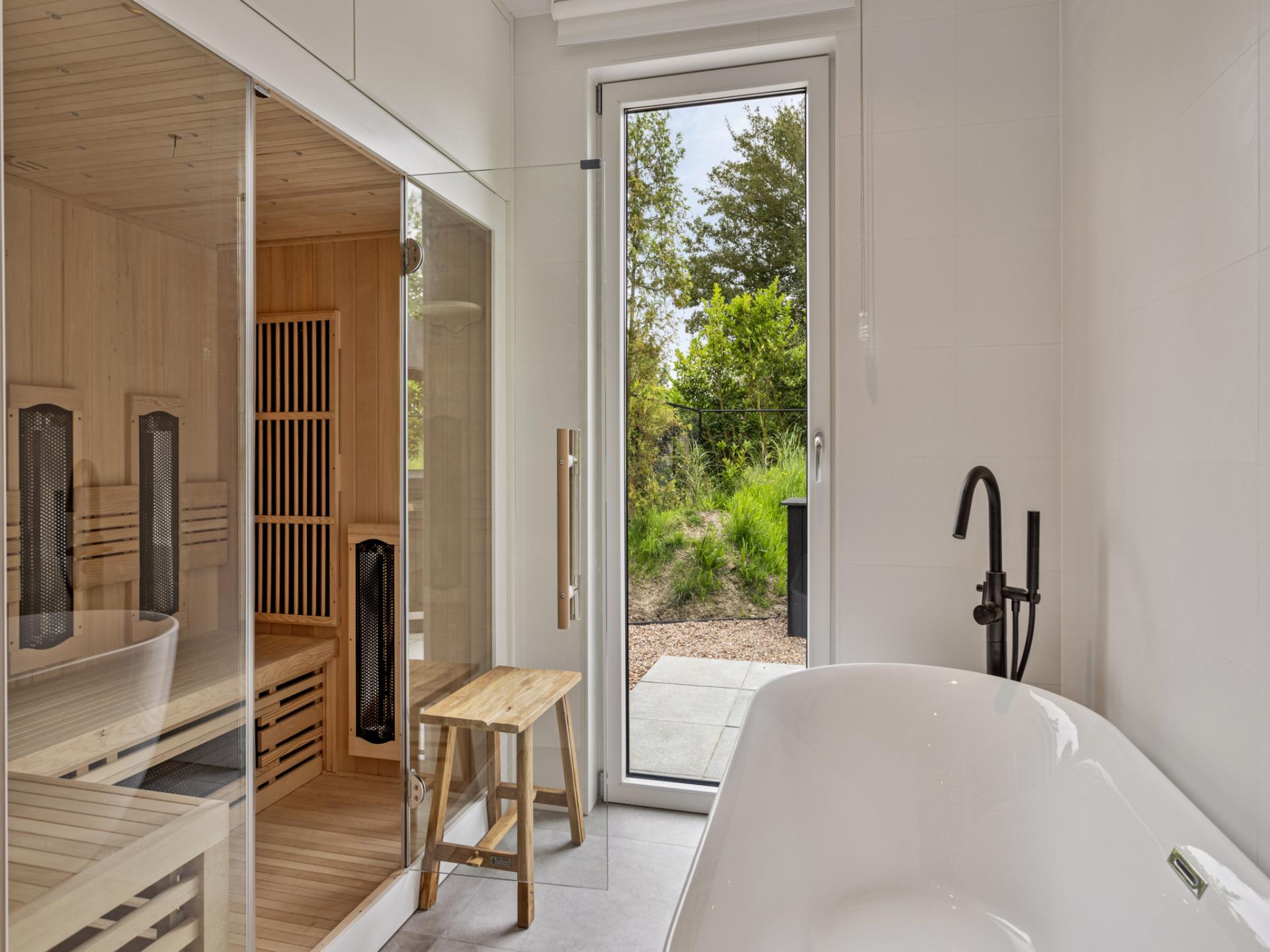 Wellness huisje met sauna en hottub op 330m van zee in Kamperland - foto 2