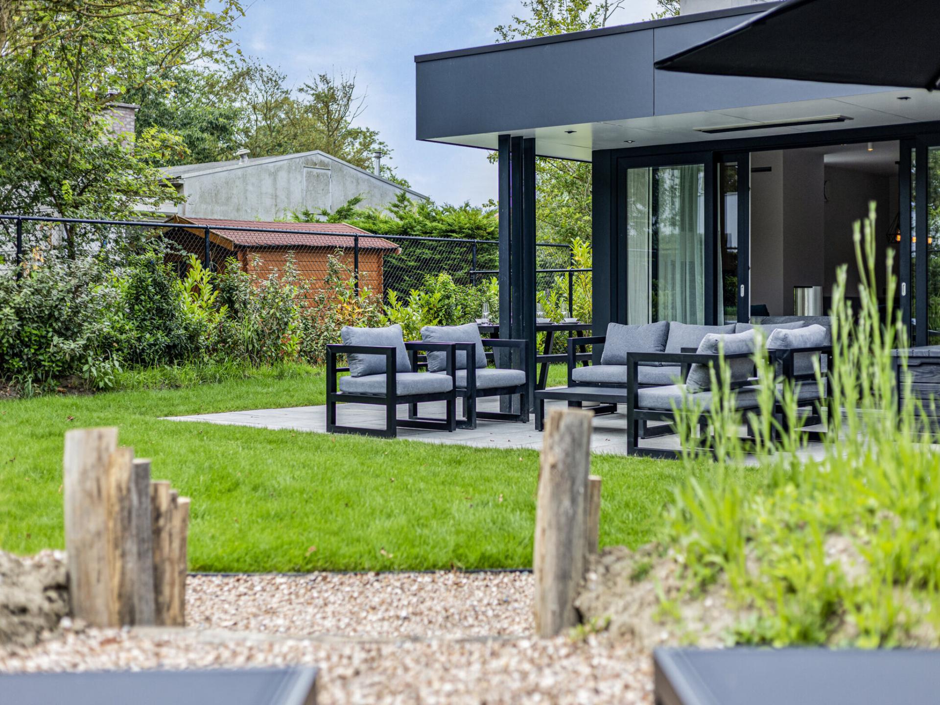 Wellness huisje met sauna en hottub op 330m van zee in Kamperland - foto 20