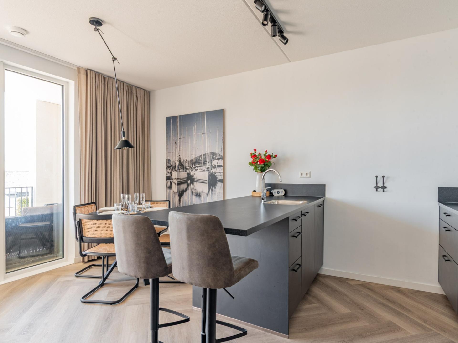 De Havenkamer - Luxe appartement aan de jachthaven van Kamperland - foto 17