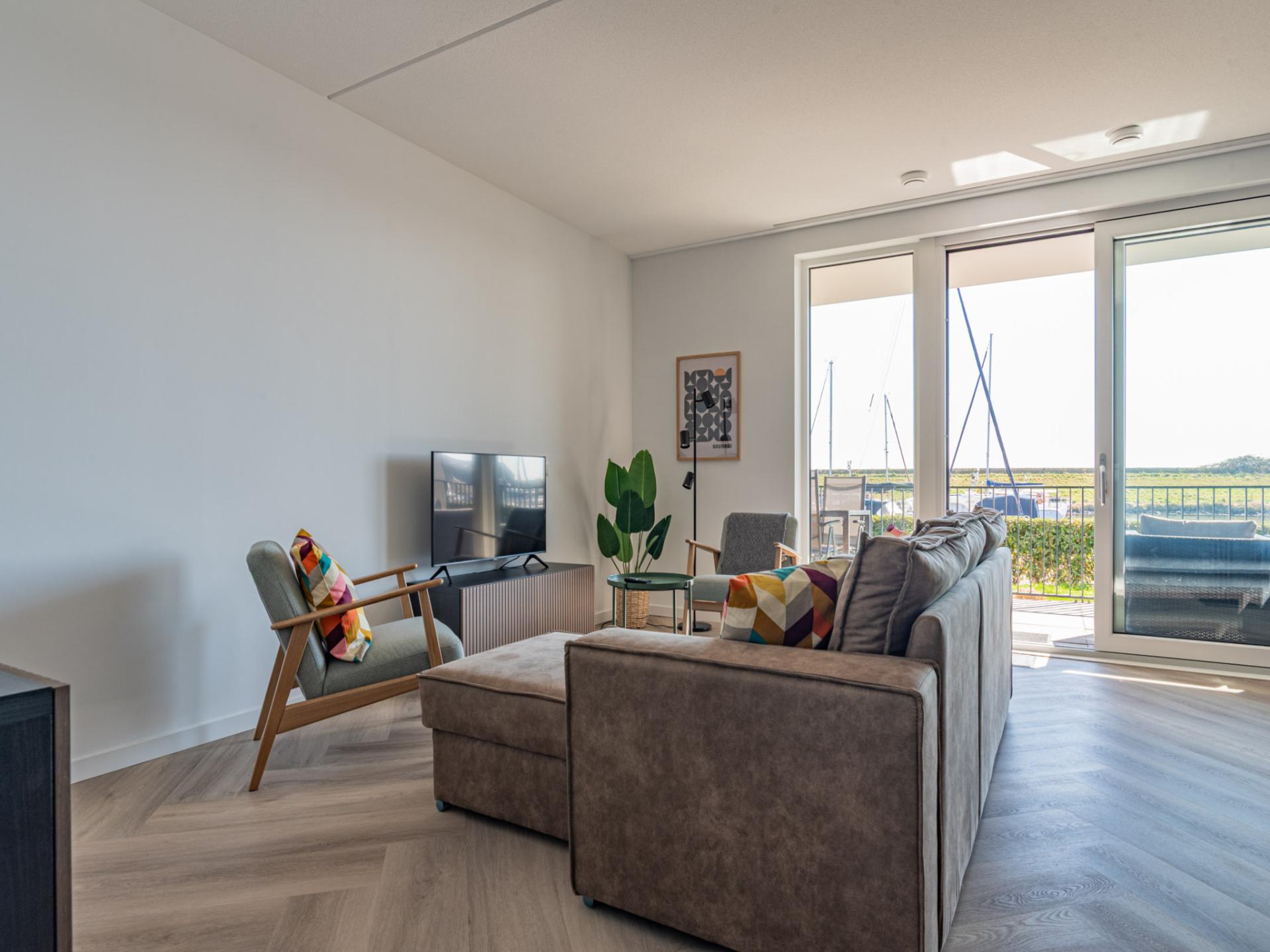 De Havenkamer - Luxe appartement aan de jachthaven van Kamperland - foto 11