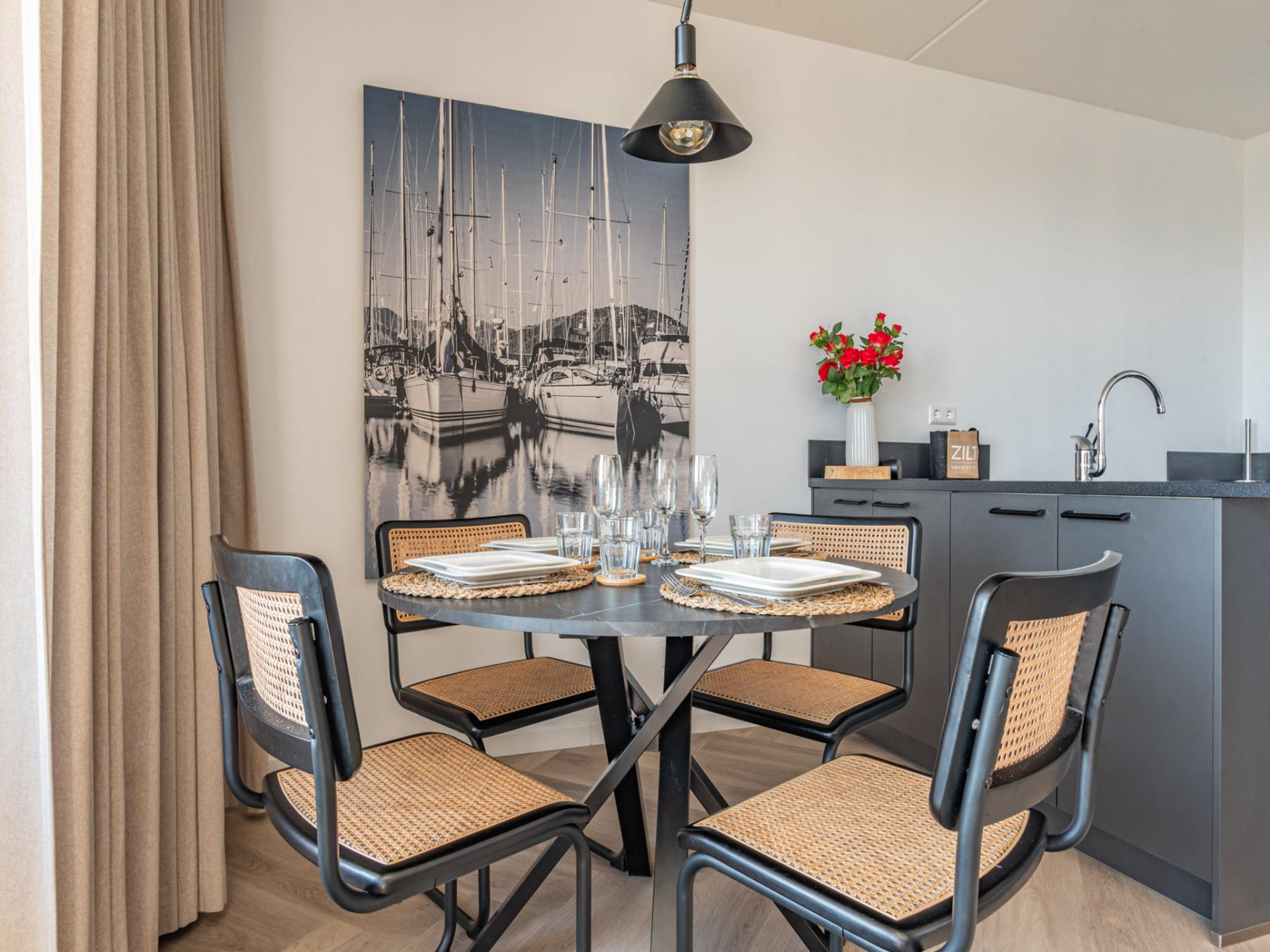 De Havenkamer - Luxe appartement aan de jachthaven van Kamperland - foto 16