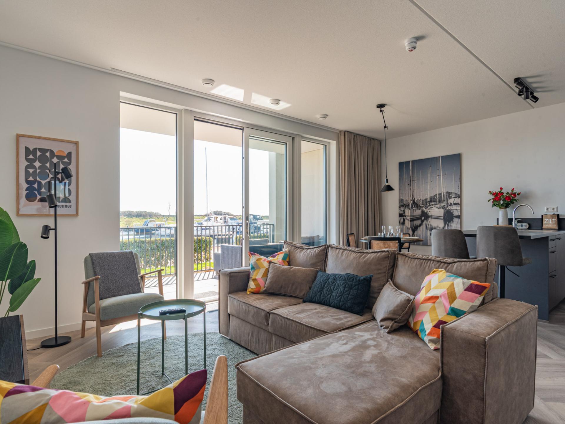 De Havenkamer - Luxe appartement aan de jachthaven van Kamperland - foto 3