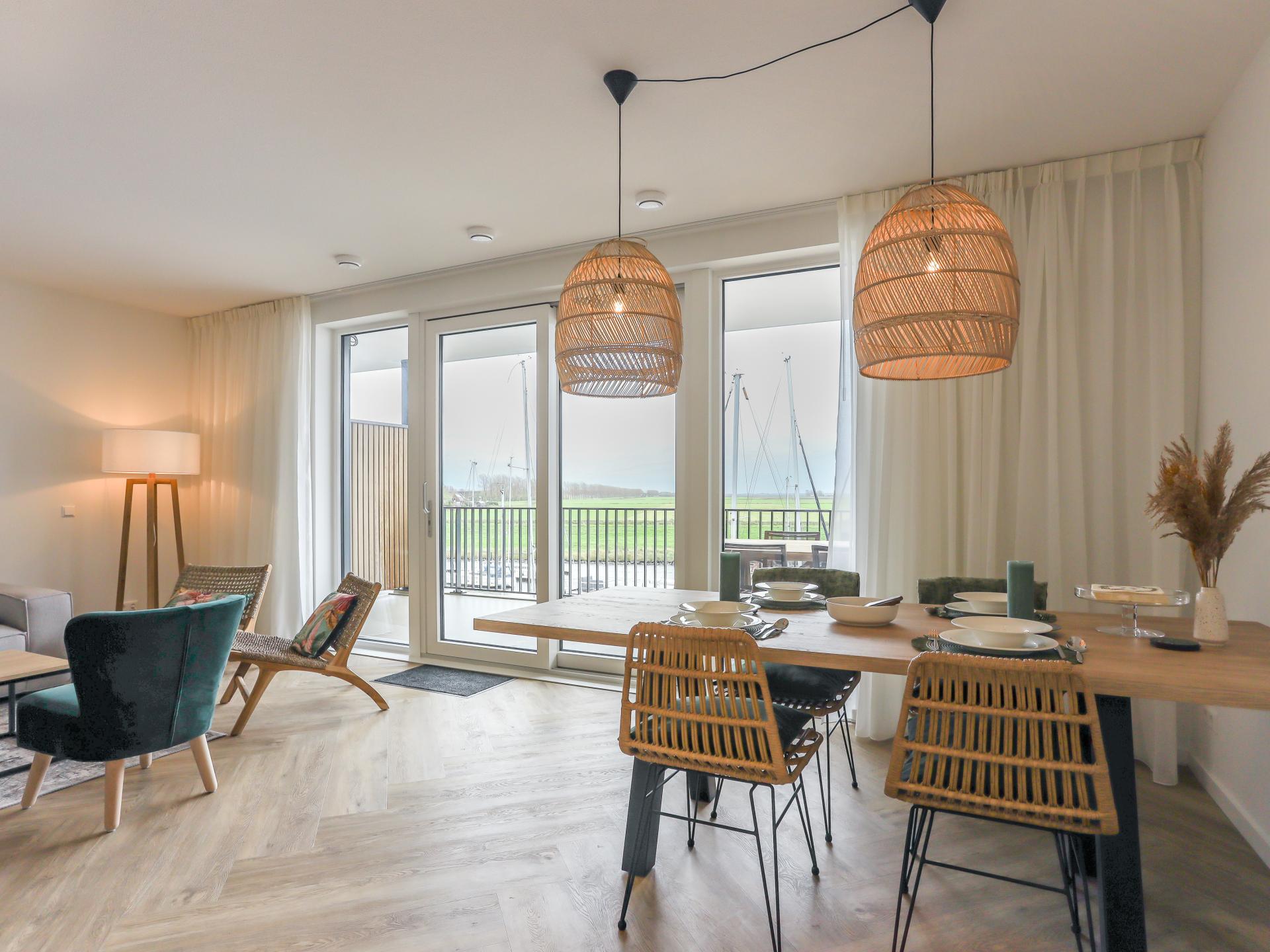 Modern appartement met balkon aan de haven van Kamperland - foto 17