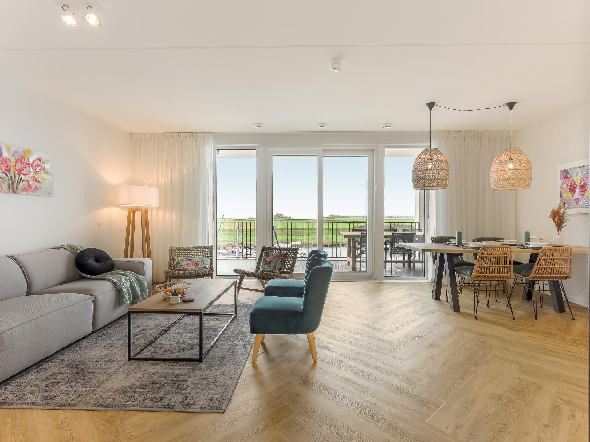 Modern appartement met balkon aan de haven van Kamperland - foto 7