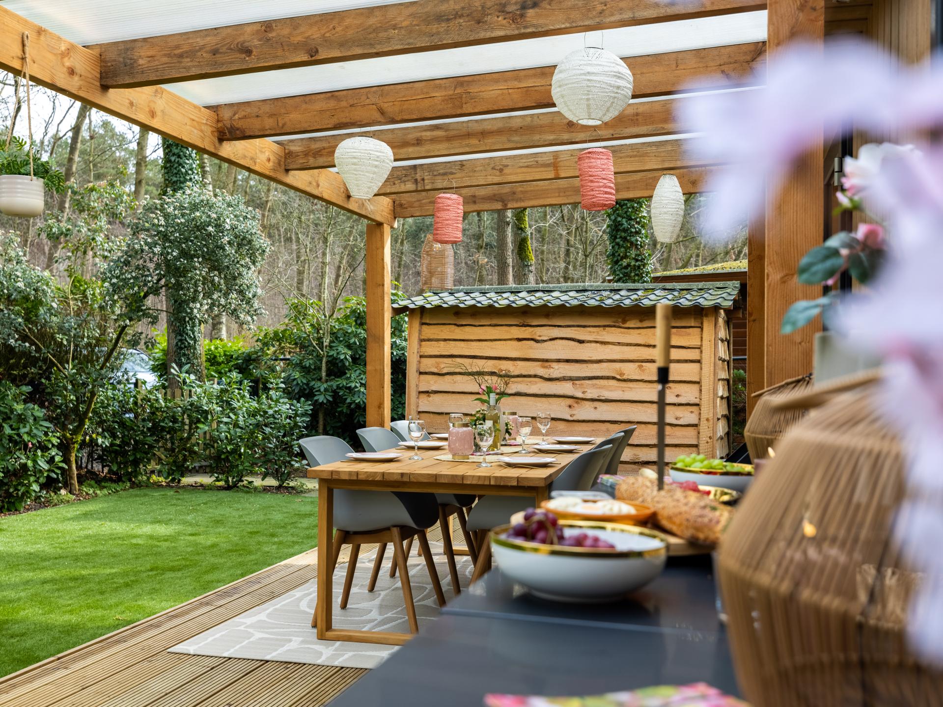 Luxe bosverblijf met overdekt terras en buitenkeuken in Hattemerbroek - foto 30
