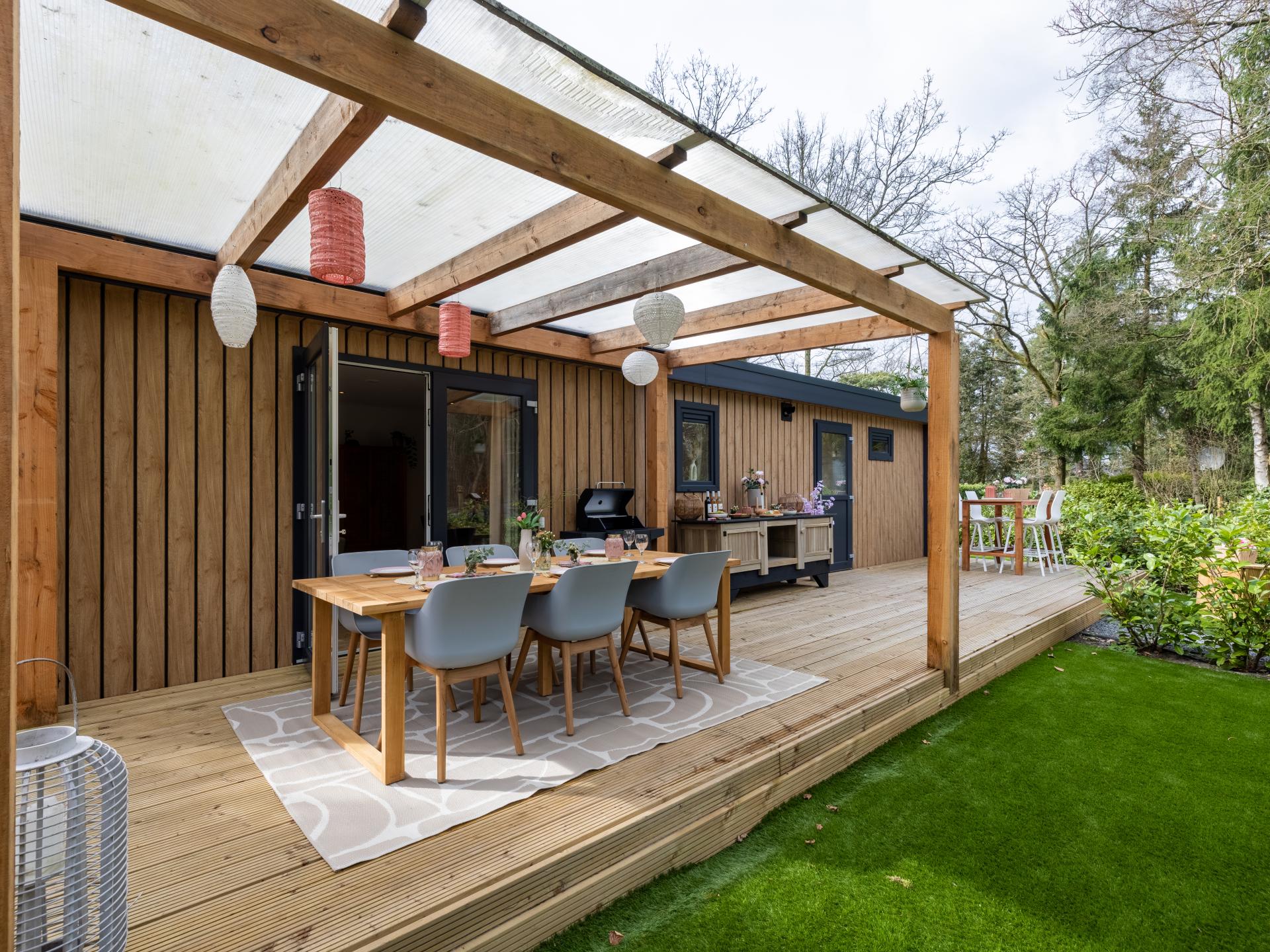 Luxe bosverblijf met overdekt terras en buitenkeuken in Hattemerbroek - foto 28