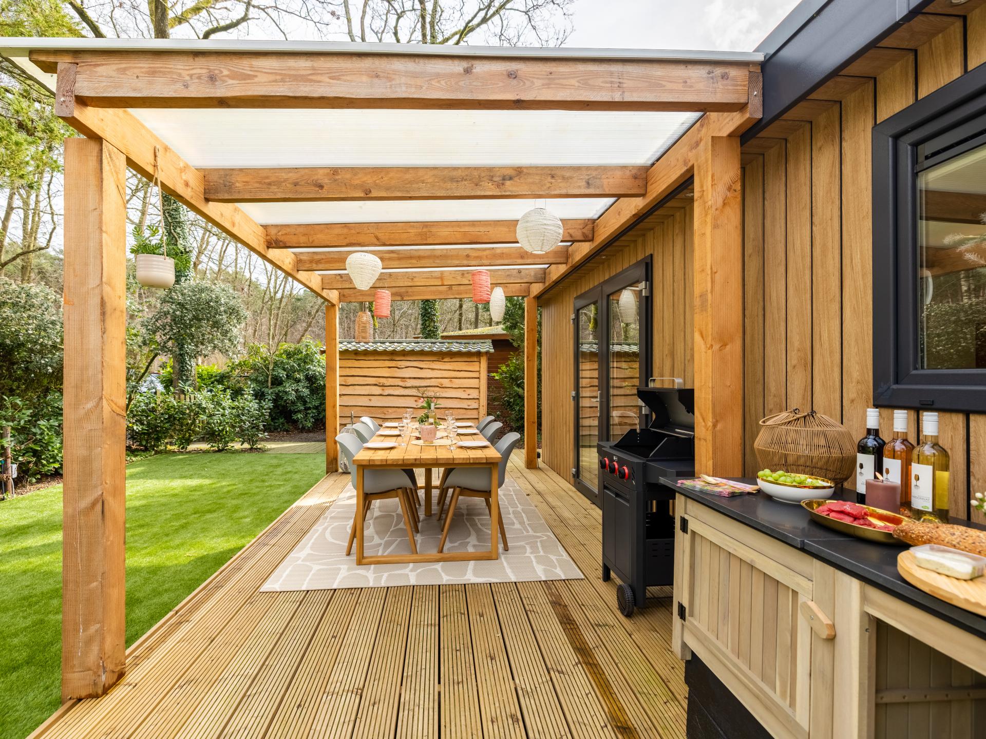 Luxe bosverblijf met overdekt terras en buitenkeuken in Hattemerbroek - foto 34