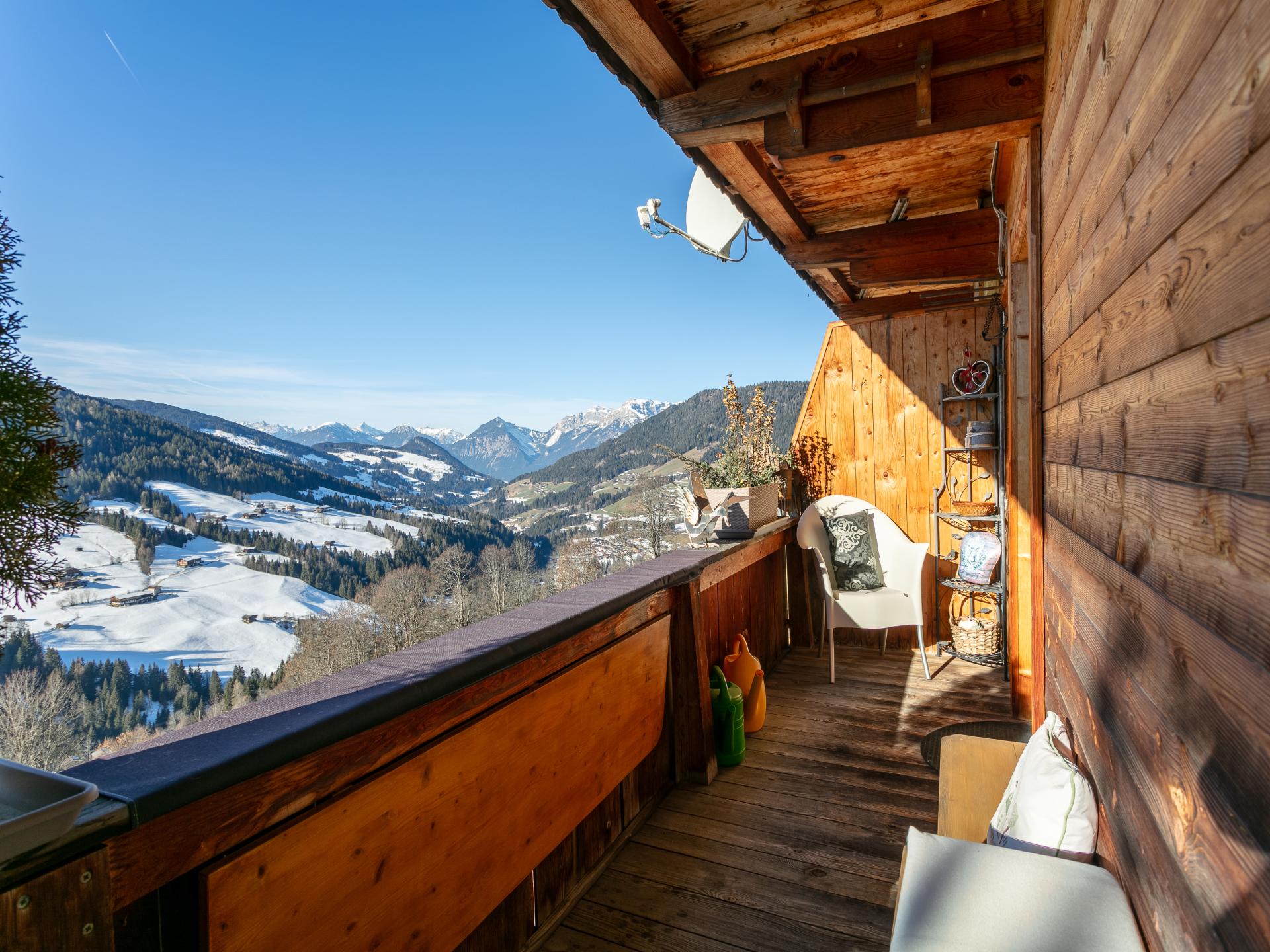Panoramisch appartement in Alpbach, 350m van de piste & dorp - foto 29