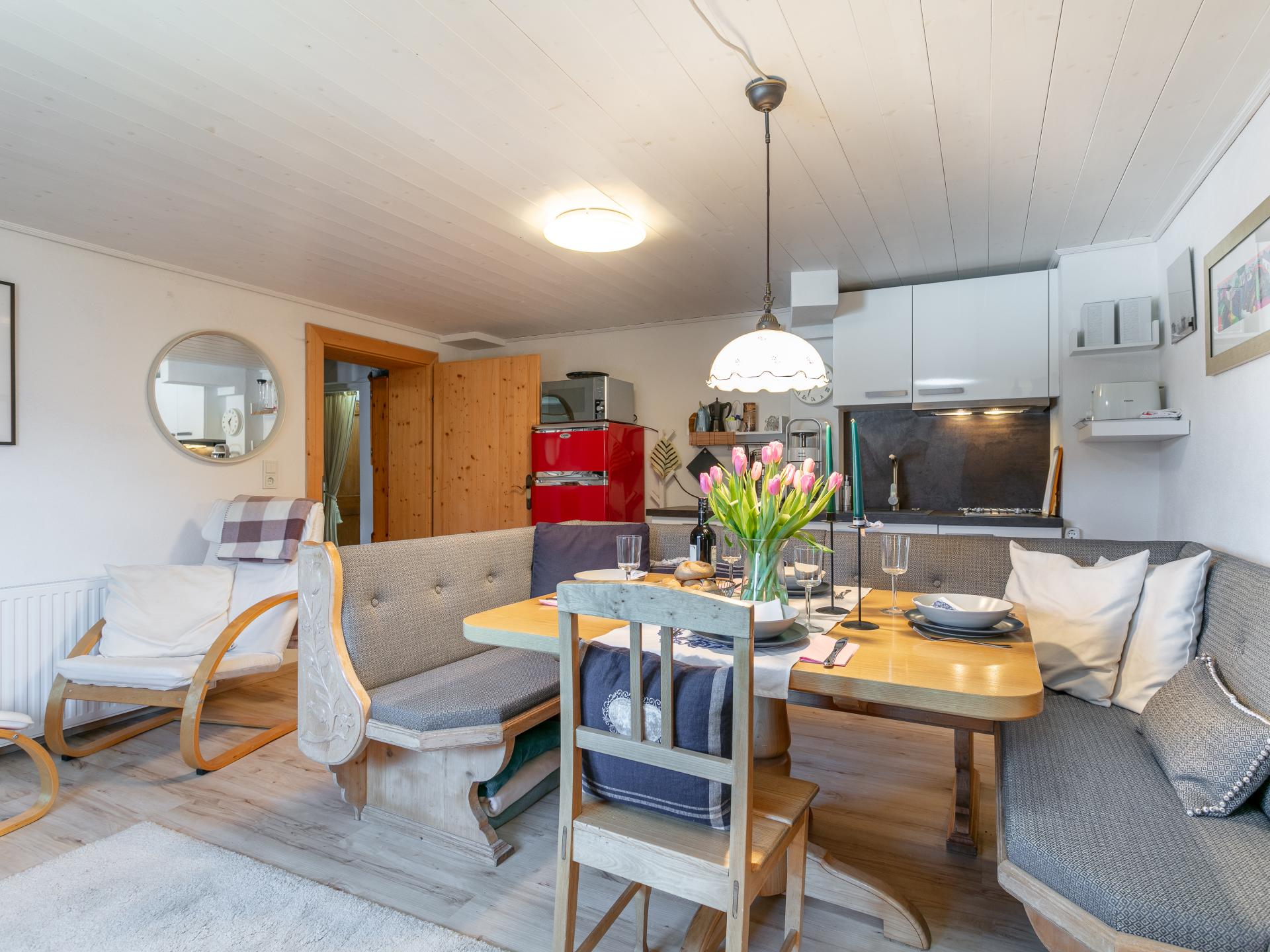 Panoramisch appartement in Alpbach, 350m van de piste & dorp - foto 6